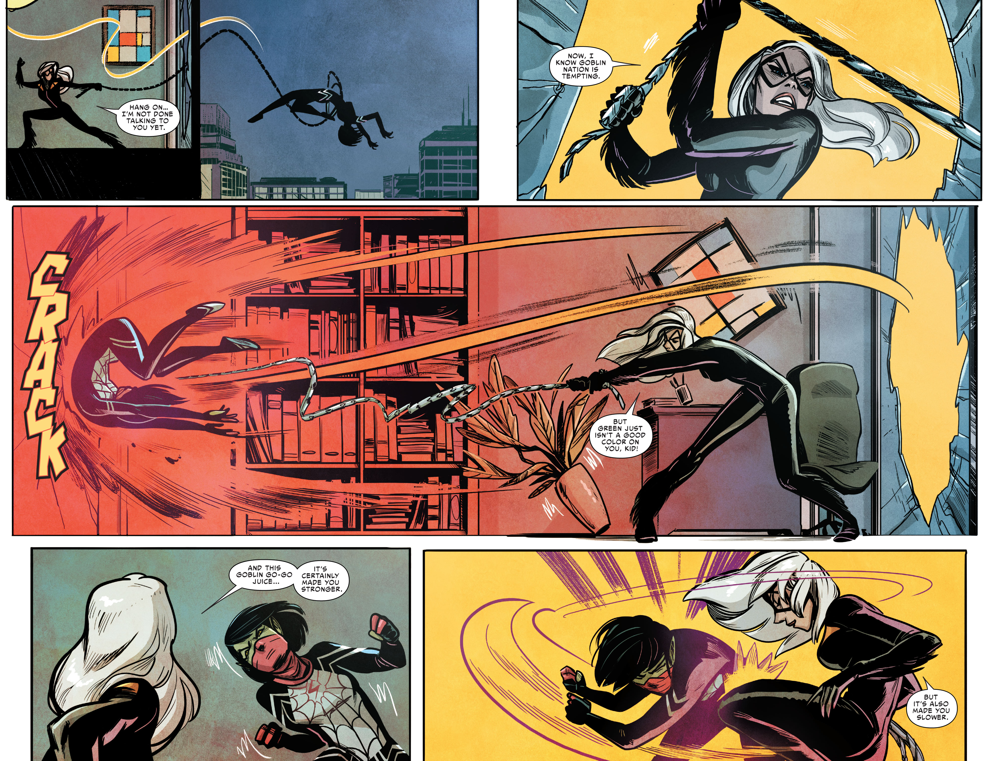Read online Silk: Out of the Spider-Verse comic -  Issue # TPB 1 (Part 4) - 13