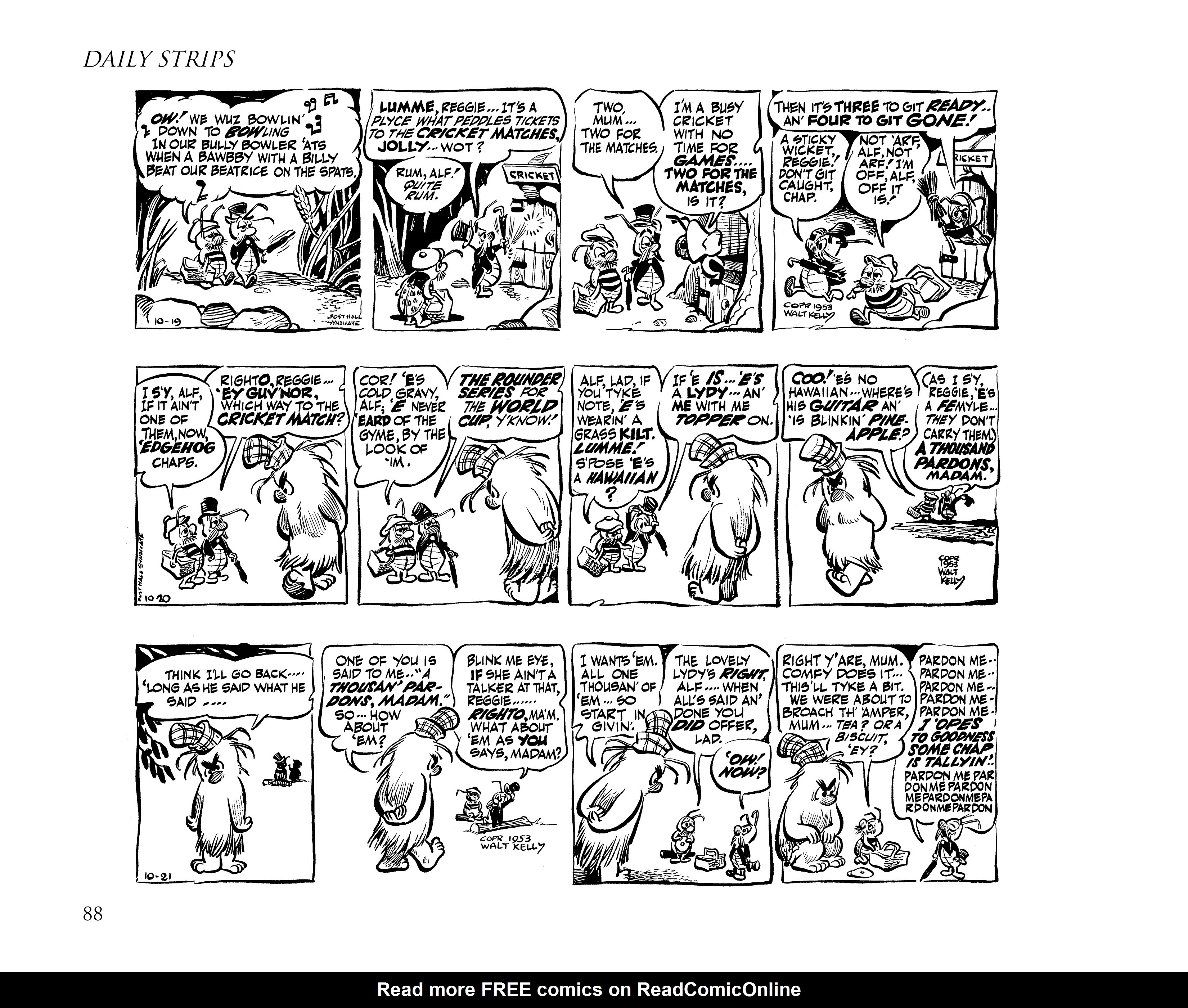 Read online Pogo by Walt Kelly: The Complete Syndicated Comic Strips comic -  Issue # TPB 3 (Part 1) - 100