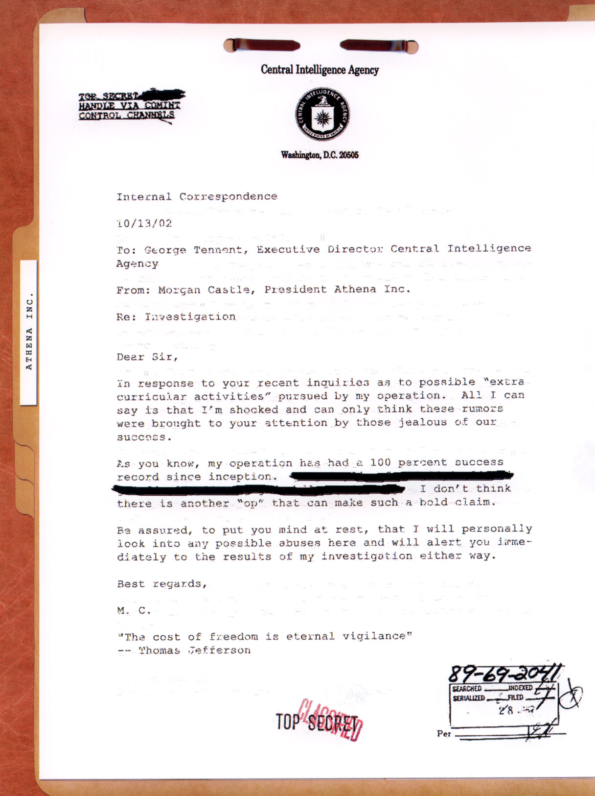 Read online Athena Inc. Agent Roster comic -  Issue # Full - 48