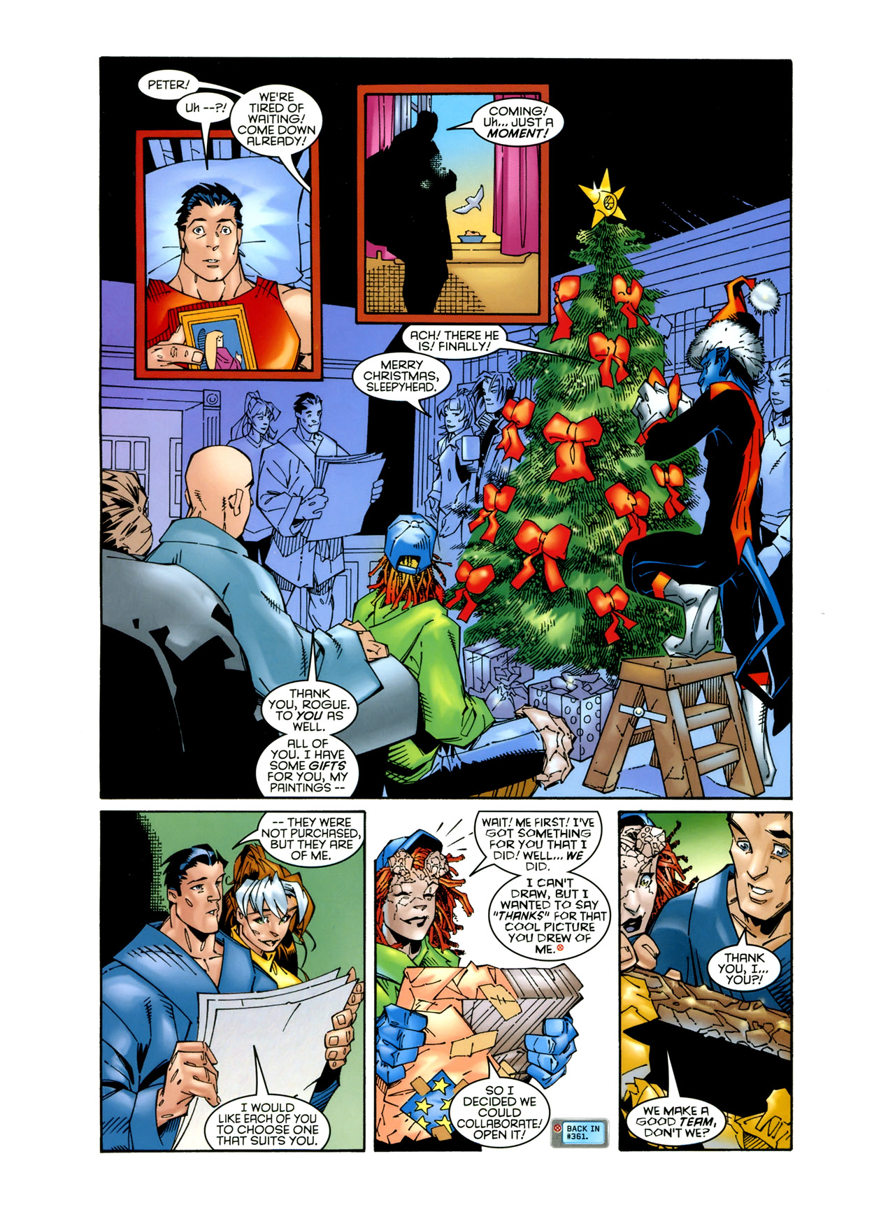 Read online Marvel Holiday Spectacular Magazine comic -  Issue # TPB - 45