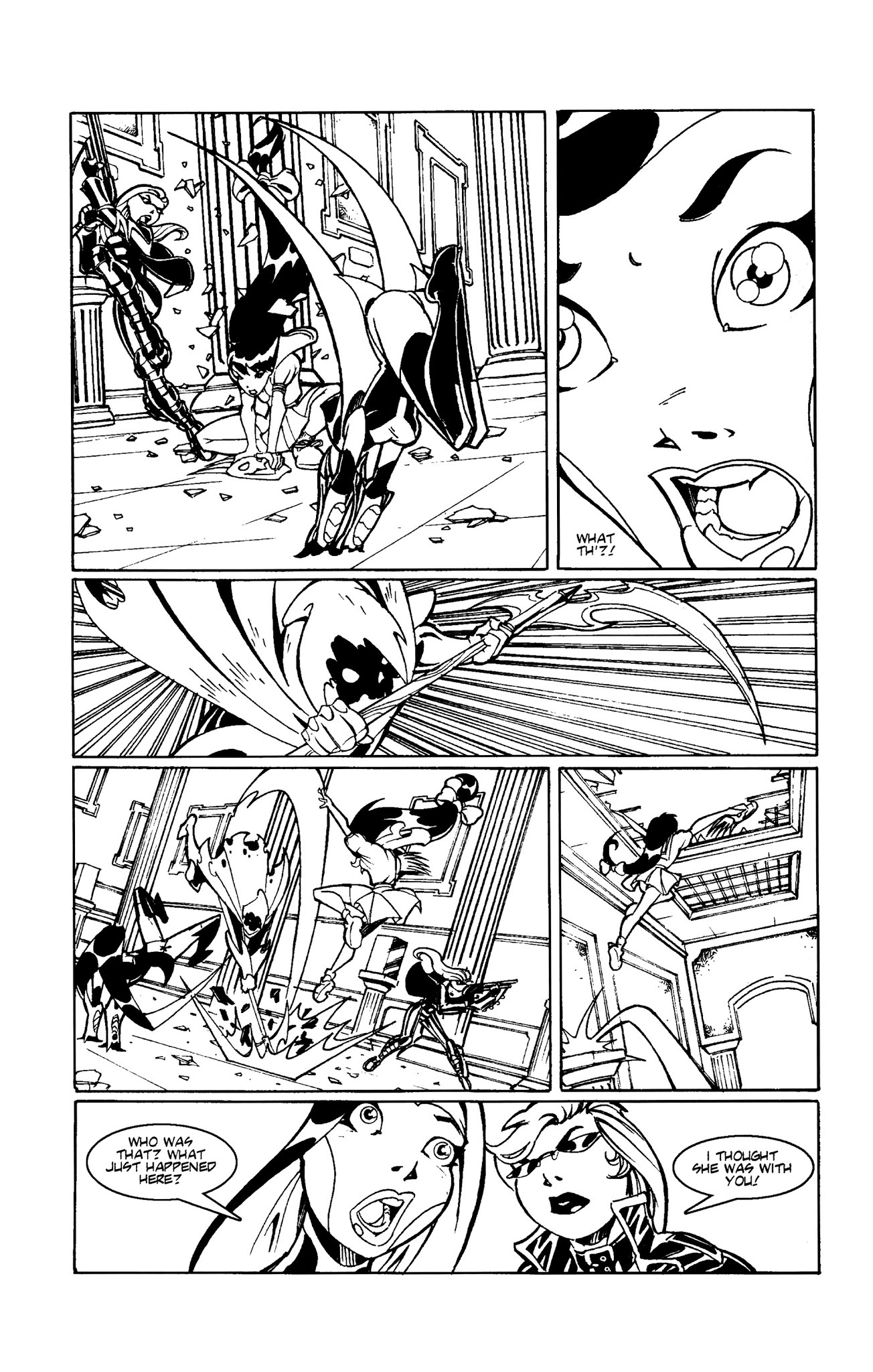 Read online Warrior Nun Areala: Ghosts of the Past comic -  Issue #4 - 5