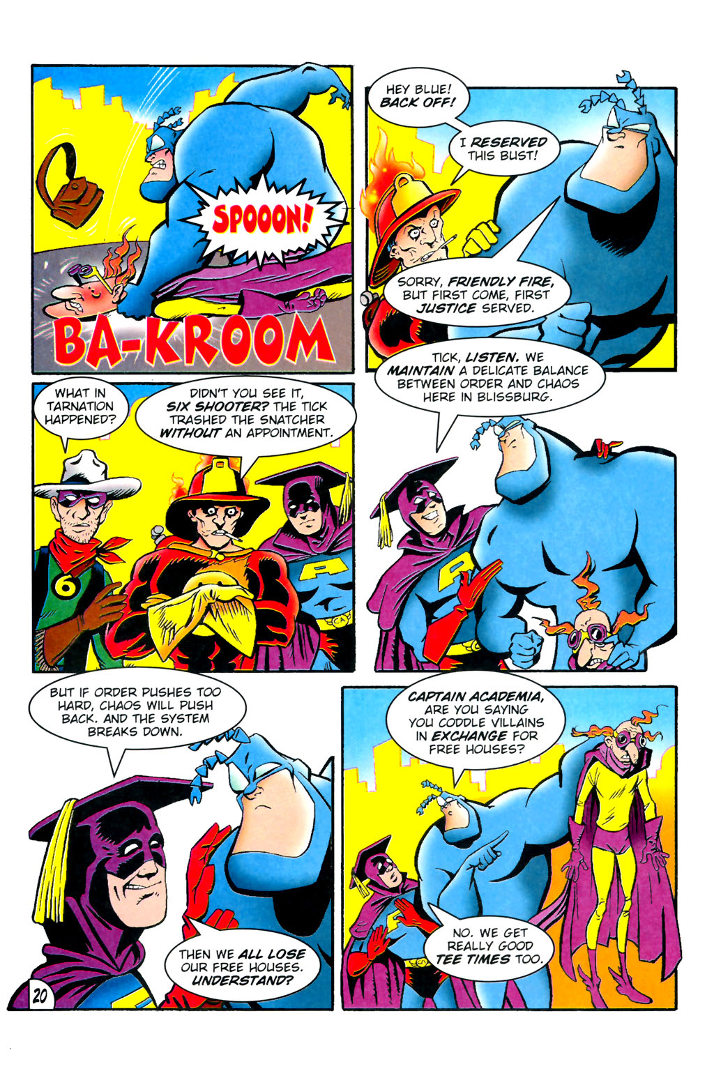 Read online The Tick: Days of Drama comic -  Issue #1 - 24