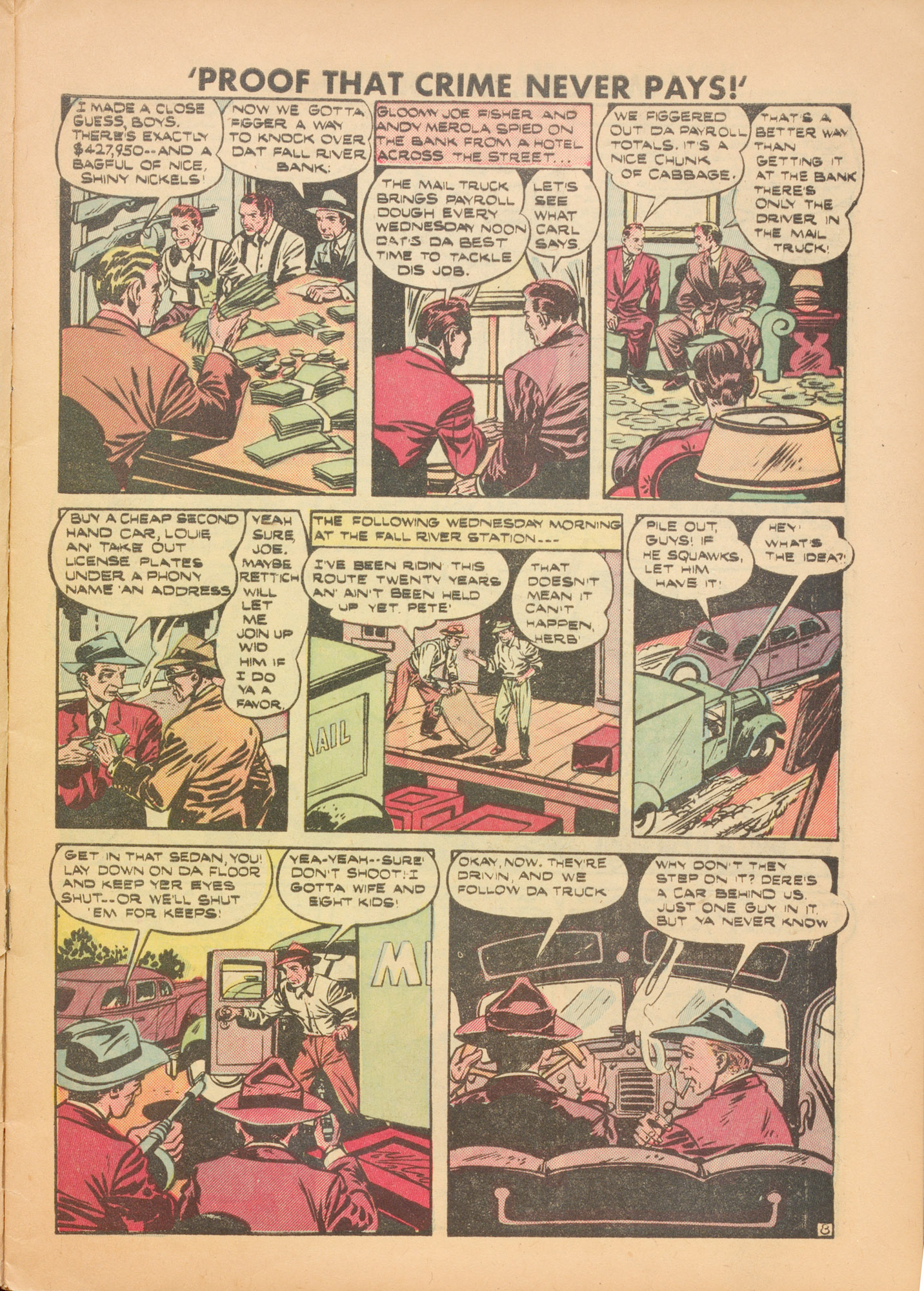 Read online Murder Incorporated (1948) comic -  Issue #5 - 9