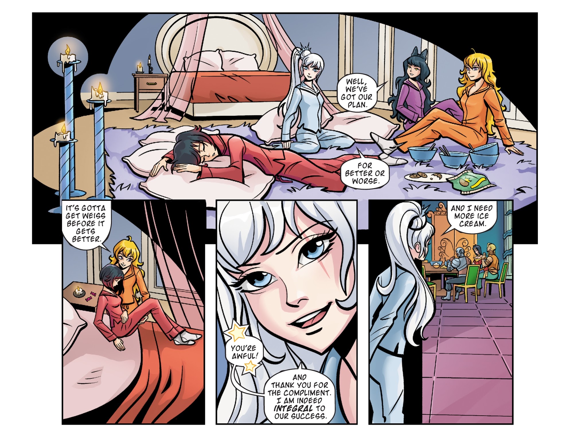 Read online RWBY/Justice League comic -  Issue #10 - 14