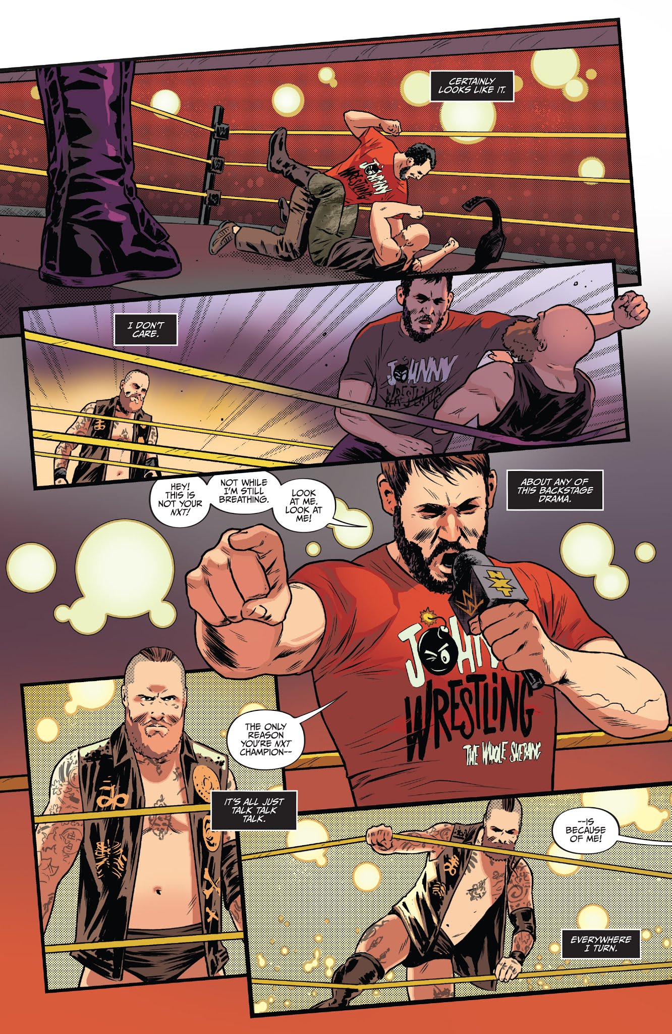 Read online WWE: NXT Takeover - Redemption comic -  Issue # Full - 22
