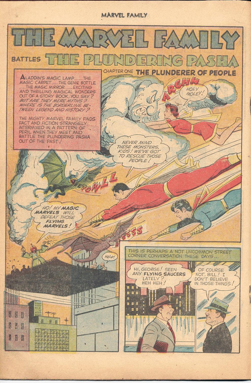 Read online The Marvel Family comic -  Issue #81 - 18