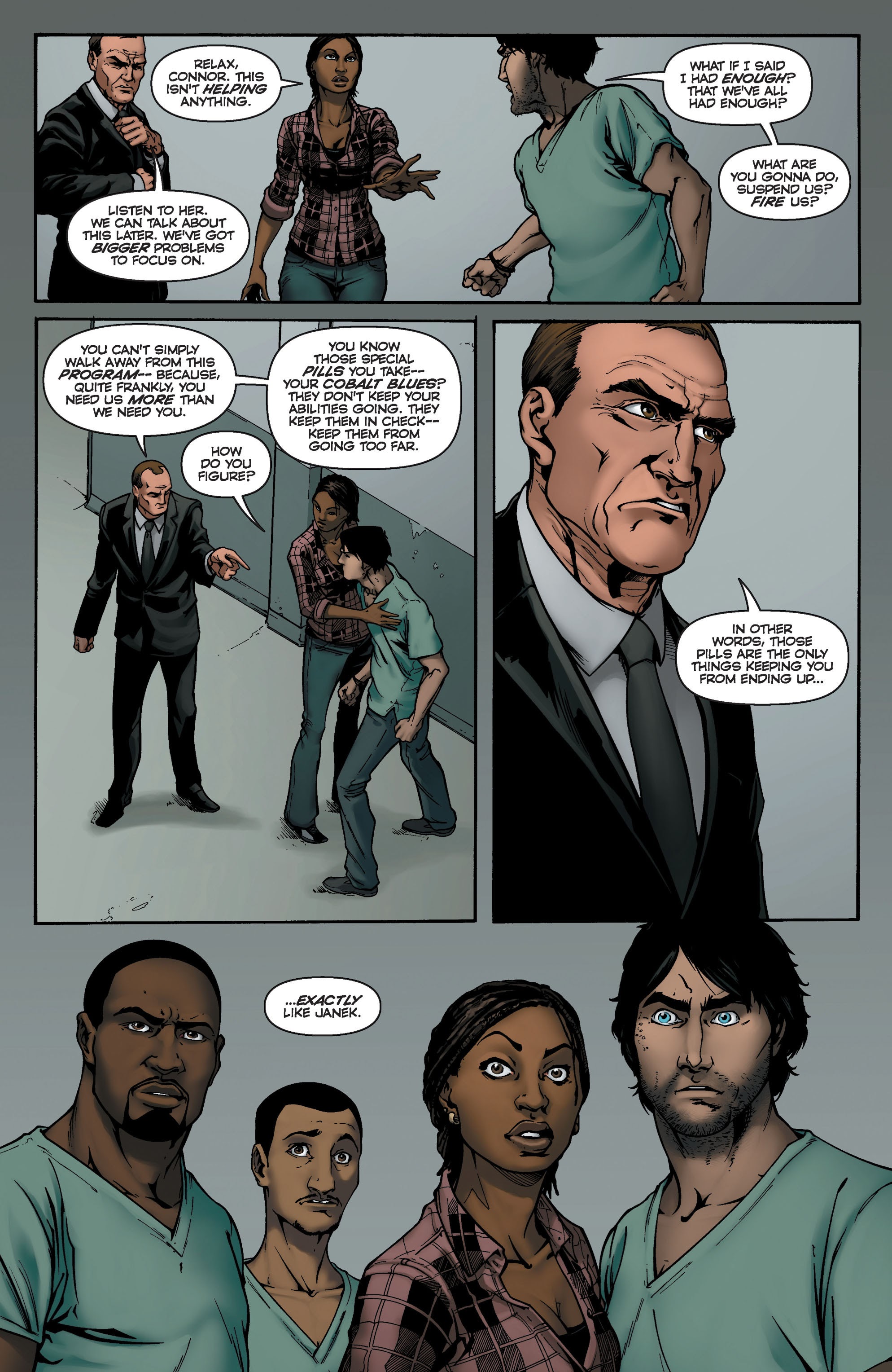 Read online Mindfield comic -  Issue #5 - 7