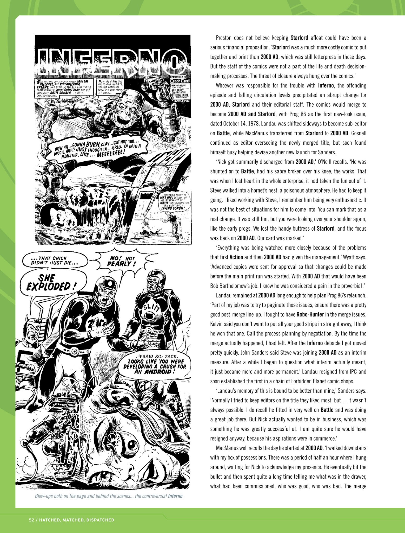 Read online Thrill-Power Overload: Forty Years of 2000 AD: Revised, Updated and Expanded! comic -  Issue # TPB (Part 1) - 53