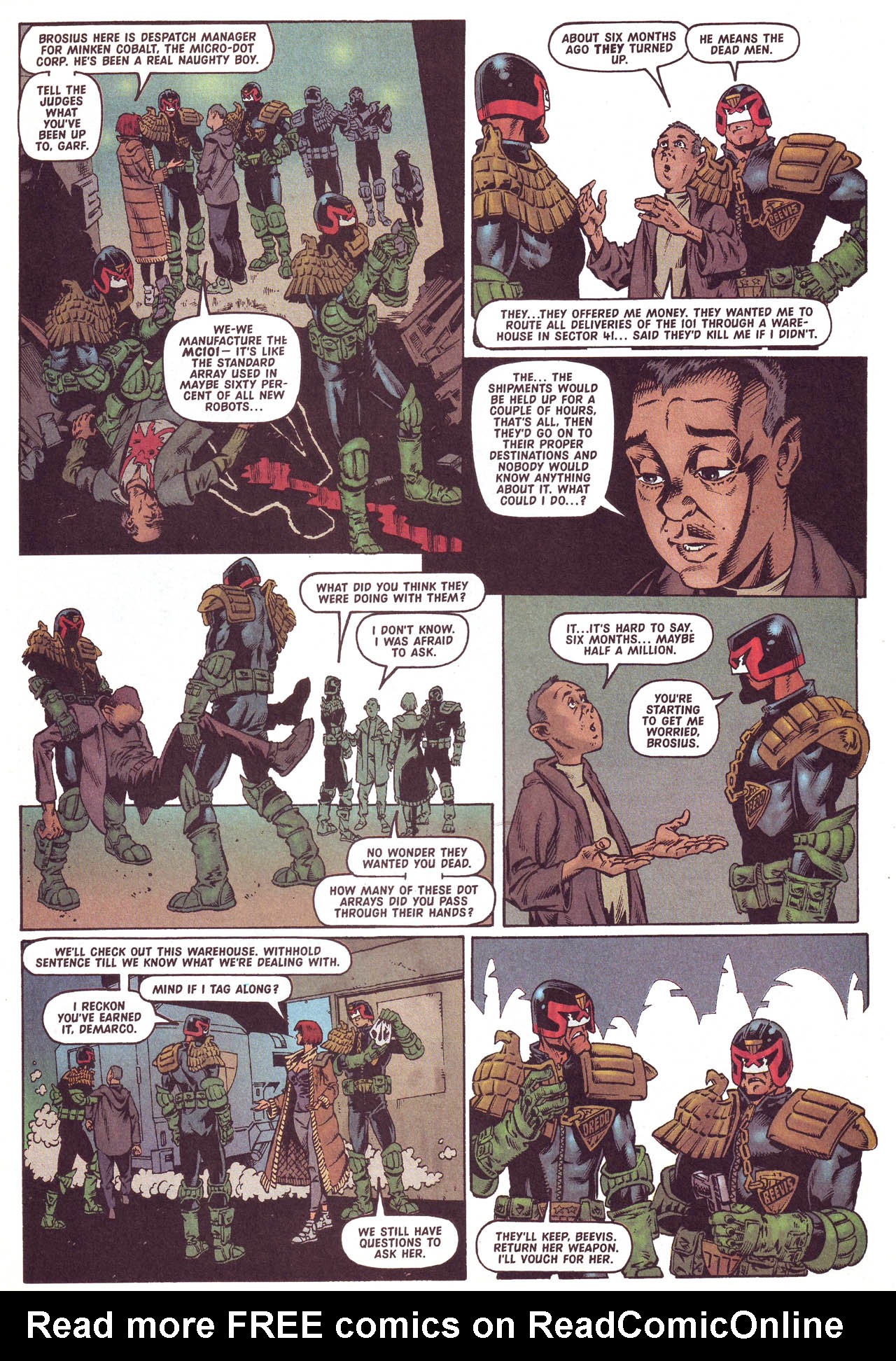Read online Judge Dredd Megazine (vol. 3) comic -  Issue #54 - 9