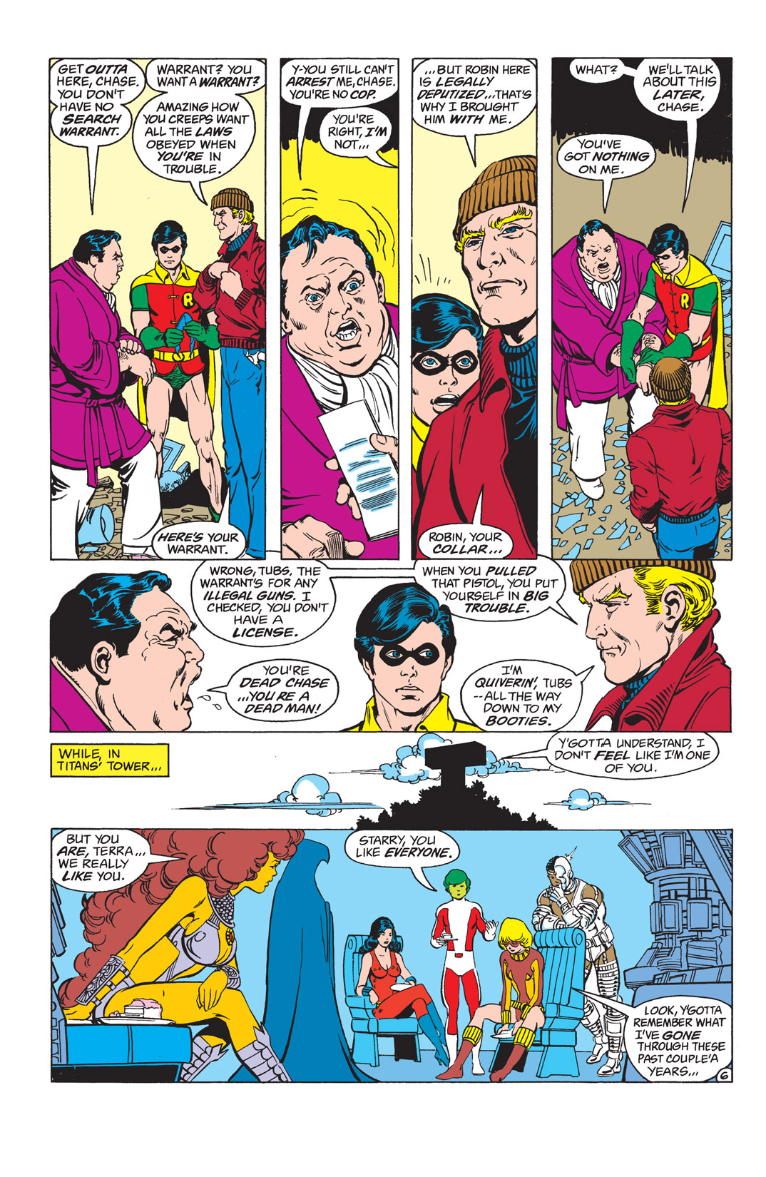 Read online The New Teen Titans (1980) comic -  Issue #34 - 7