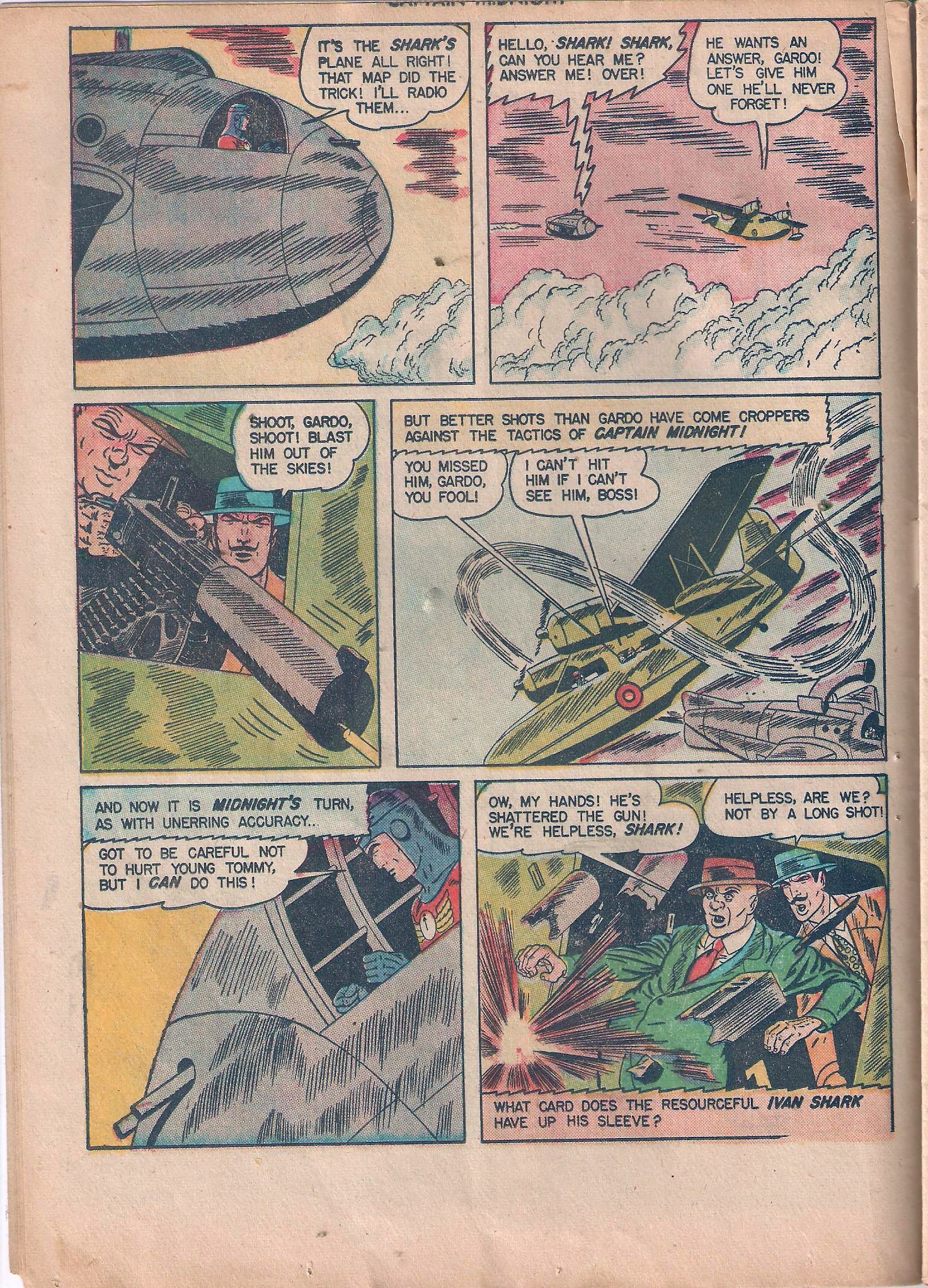 Read online Captain Midnight (1942) comic -  Issue #44 - 12