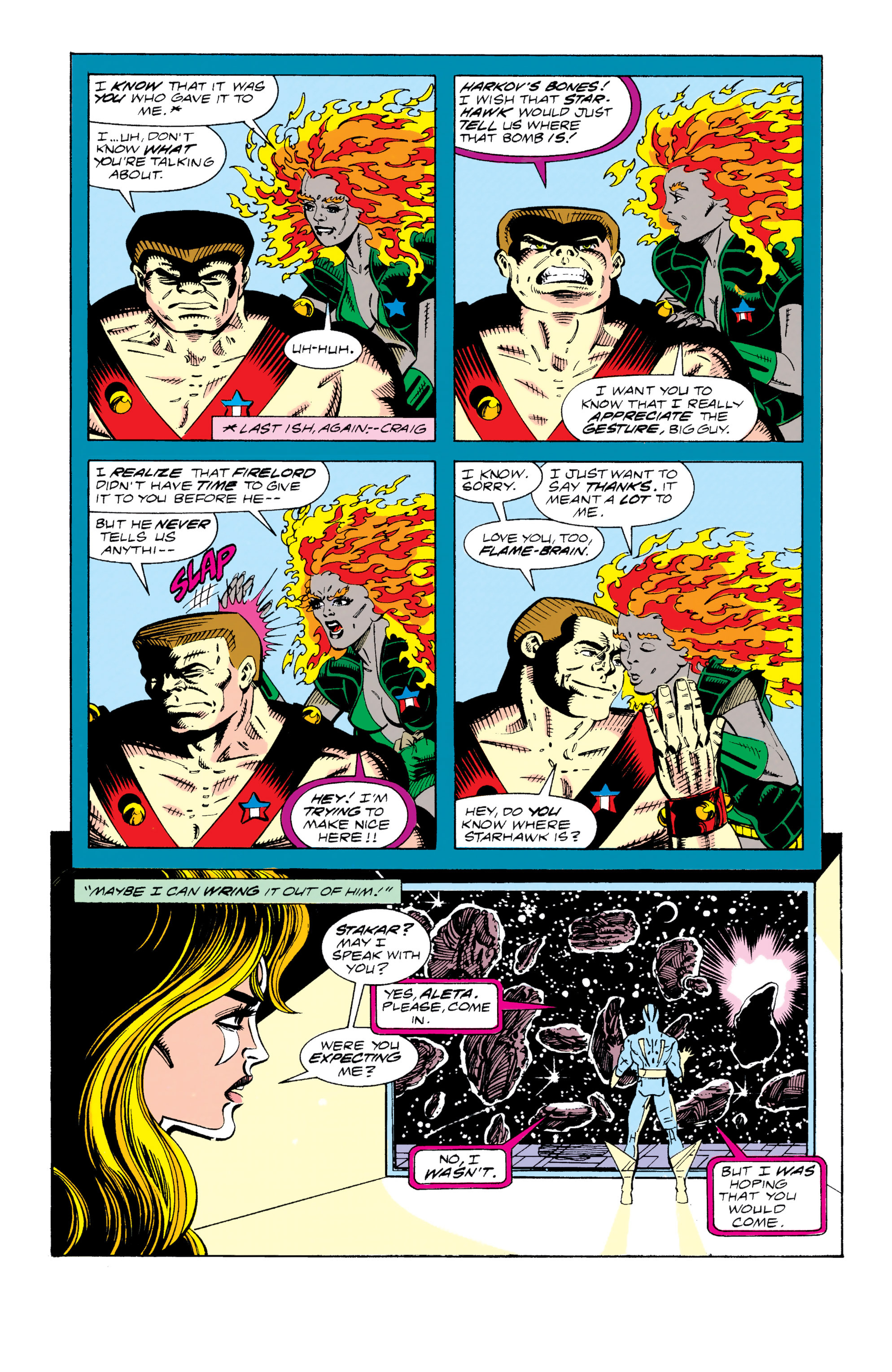 Read online Guardians of the Galaxy (1990) comic -  Issue # _TPB Guardians of the Galaxy by Jim Valentino 2 (Part 2) - 13