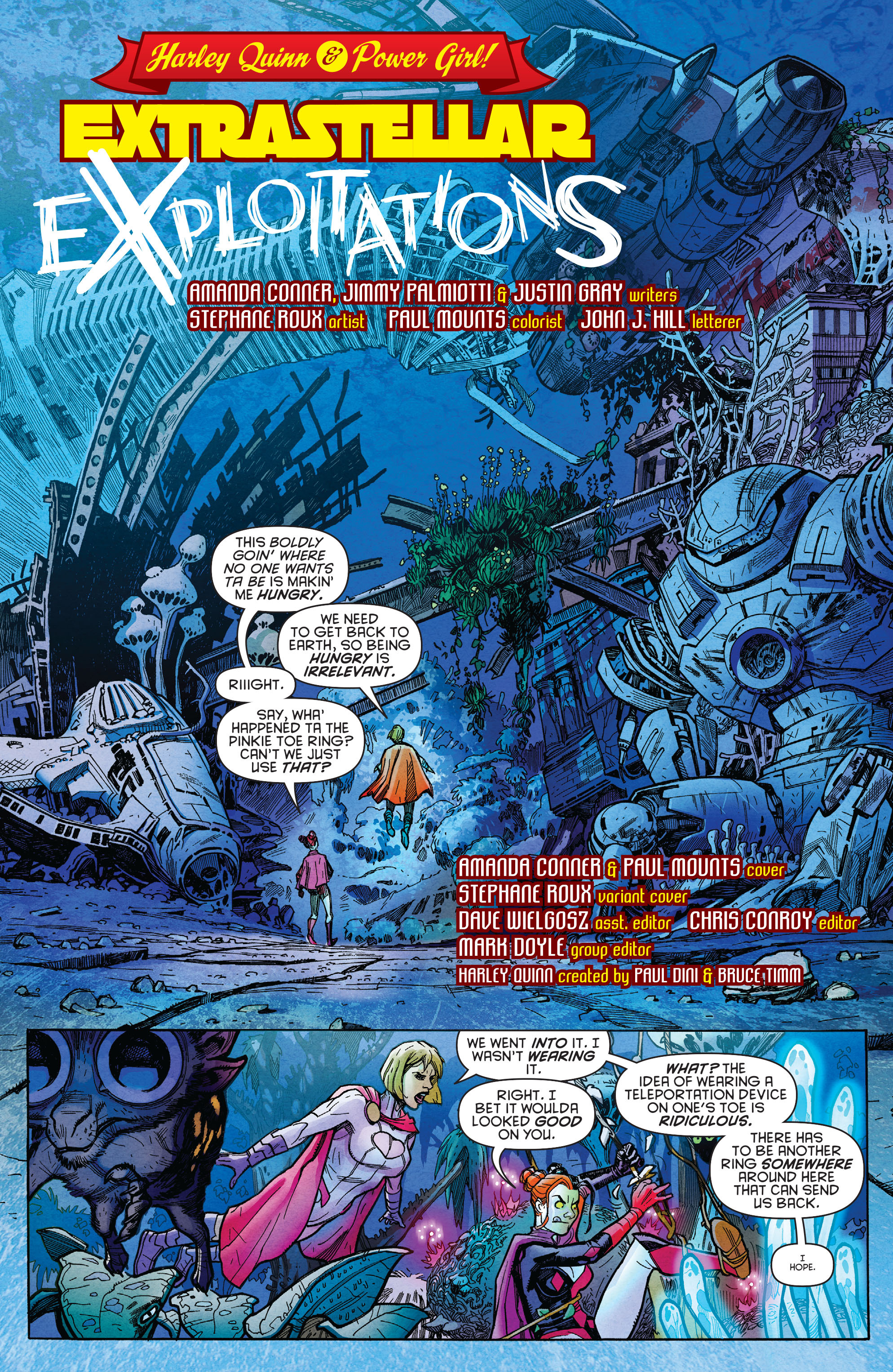 Read online Harley Quinn and Power Girl comic -  Issue #1 - 4