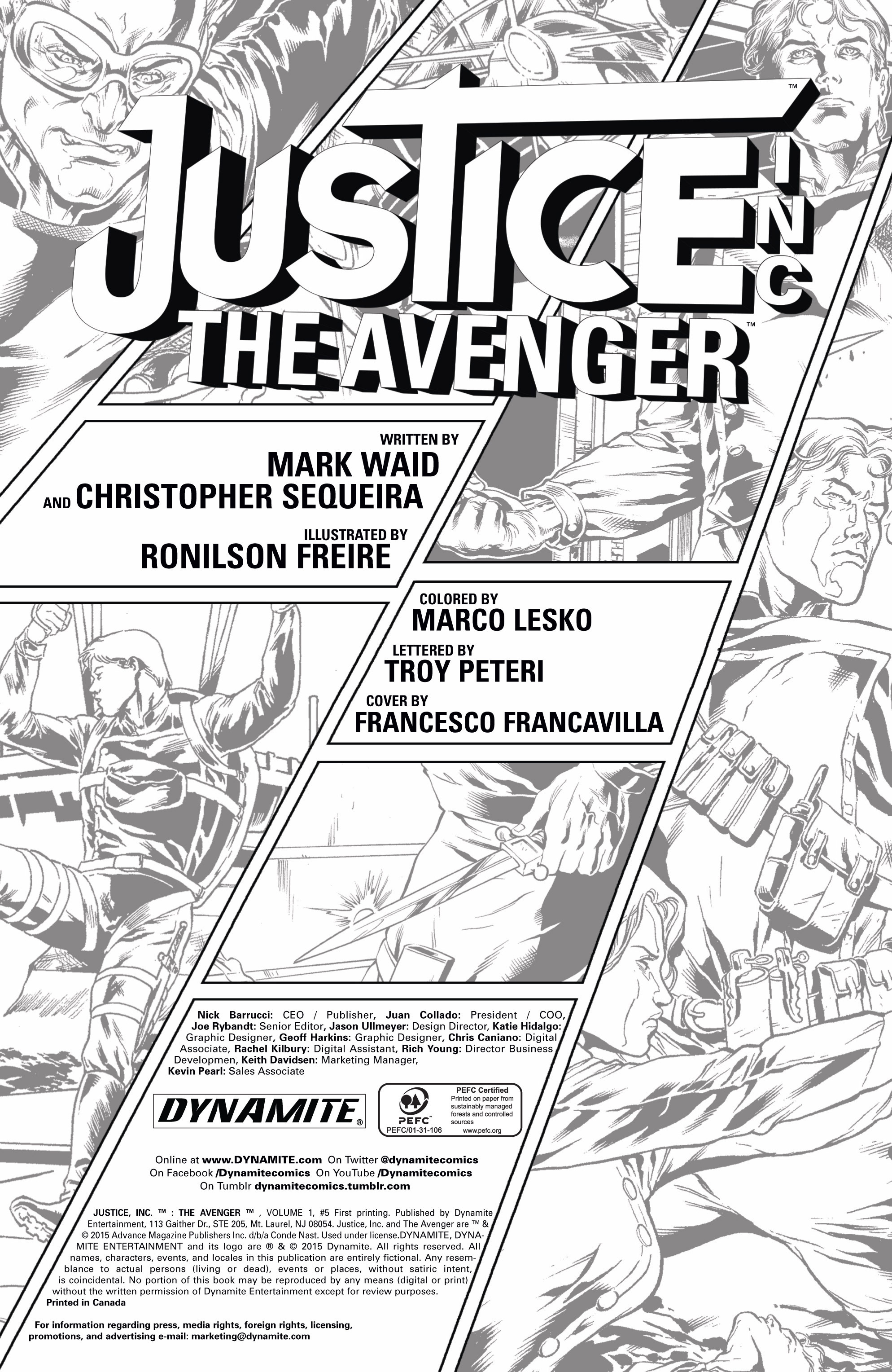 Read online Justice Inc.: The Avenger comic -  Issue #5 - 2