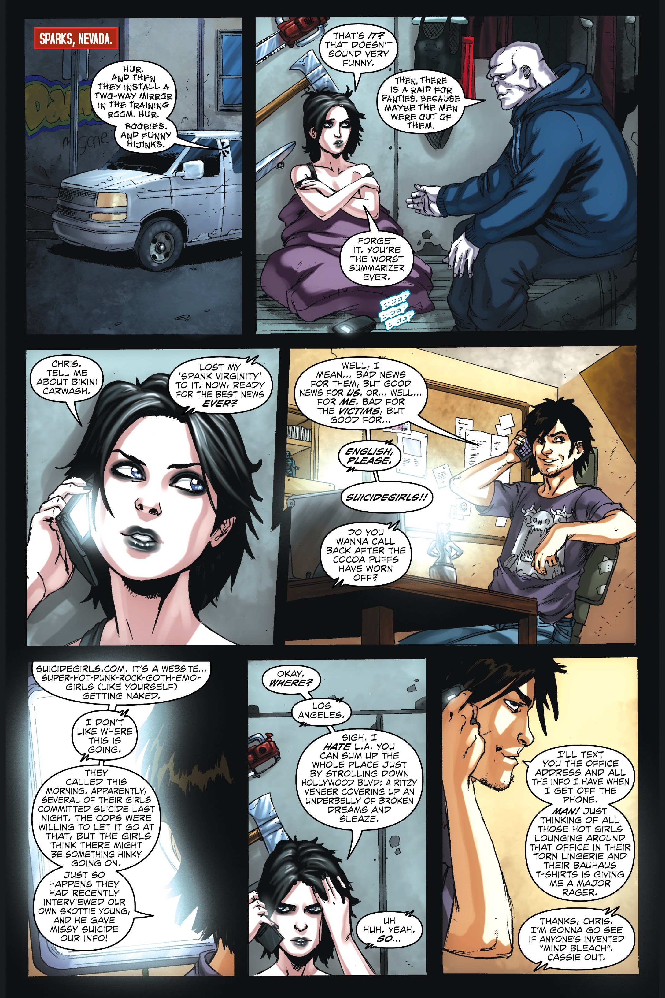 Read online Hack/Slash Deluxe comic -  Issue # TPB 2 (Part 3) - 72