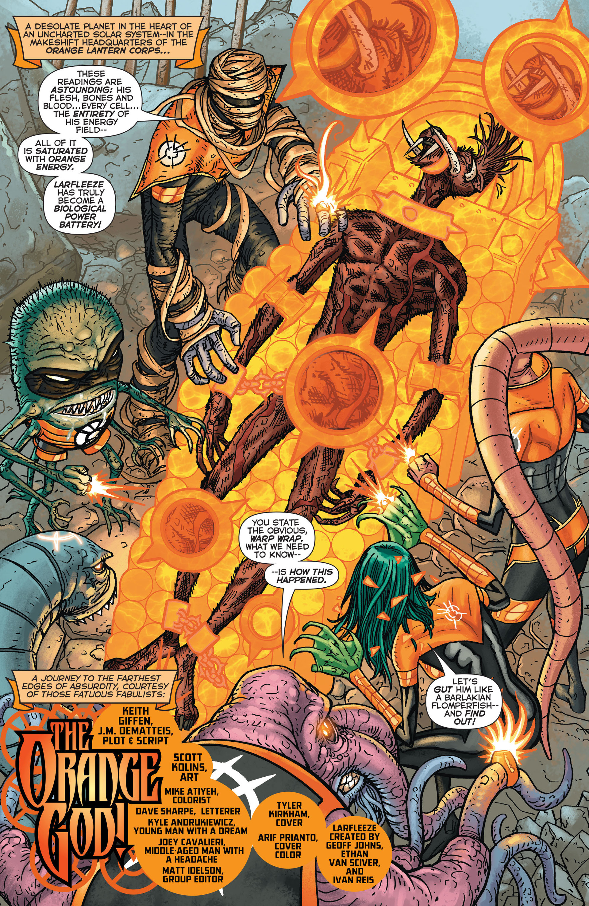 Read online Larfleeze comic -  Issue #6 - 2