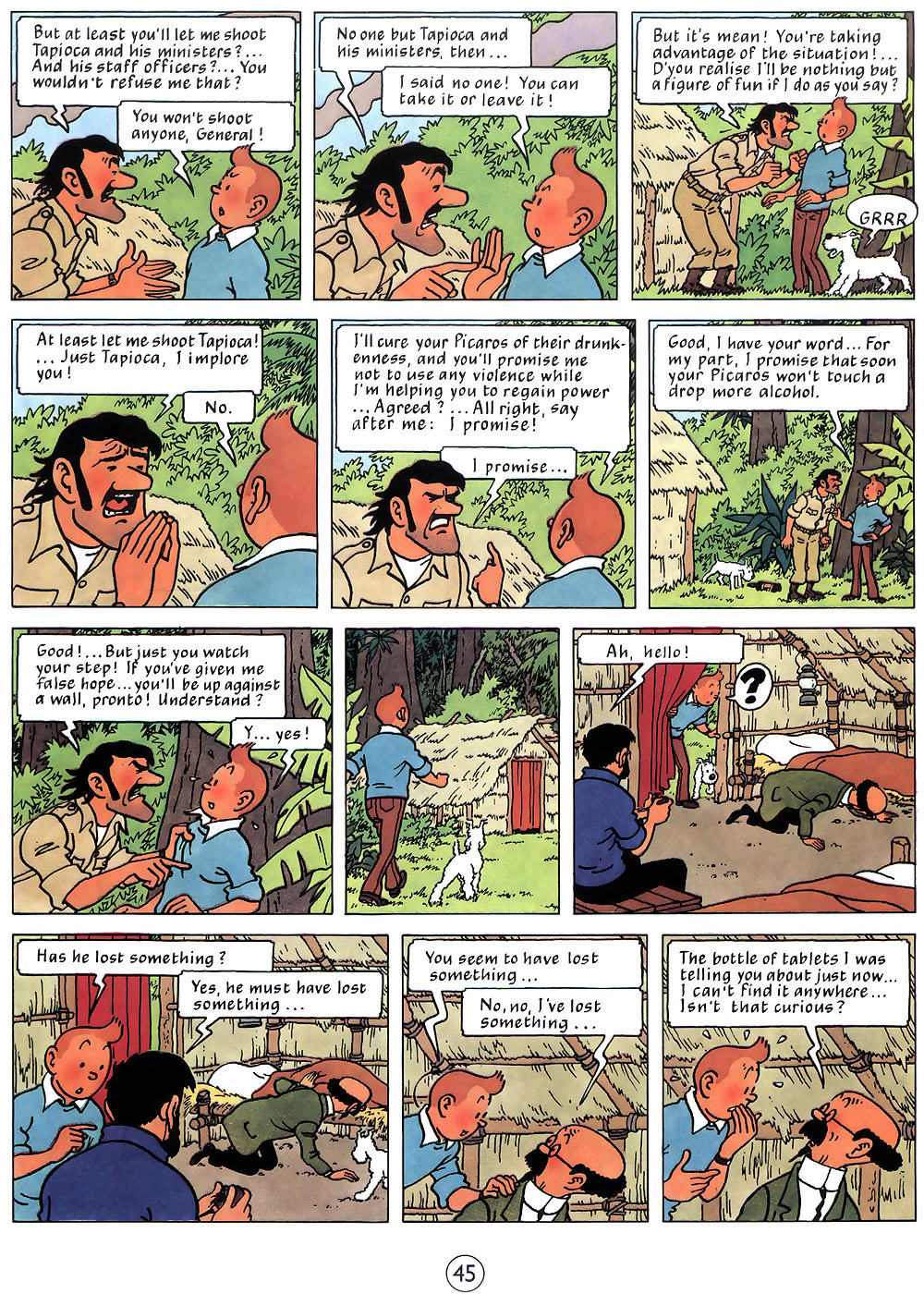 Read online The Adventures of Tintin comic -  Issue #23 - 48