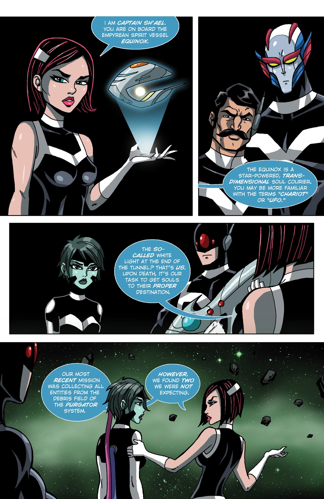 Read online [email protected]: The Blasphemy Throne comic -  Issue #1 - 20