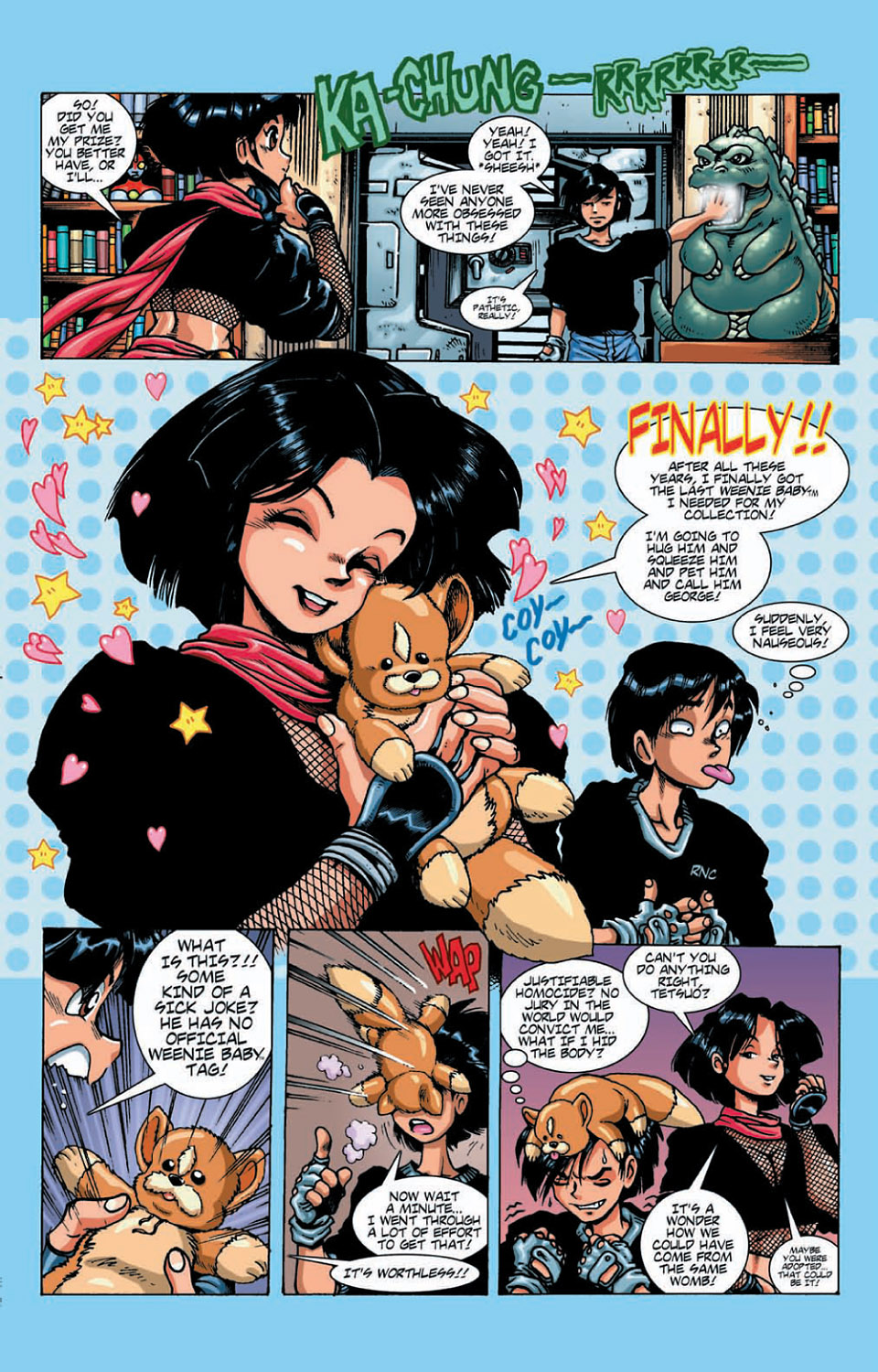 Read online Ninja High School Version 2 comic -  Issue #1 - 5