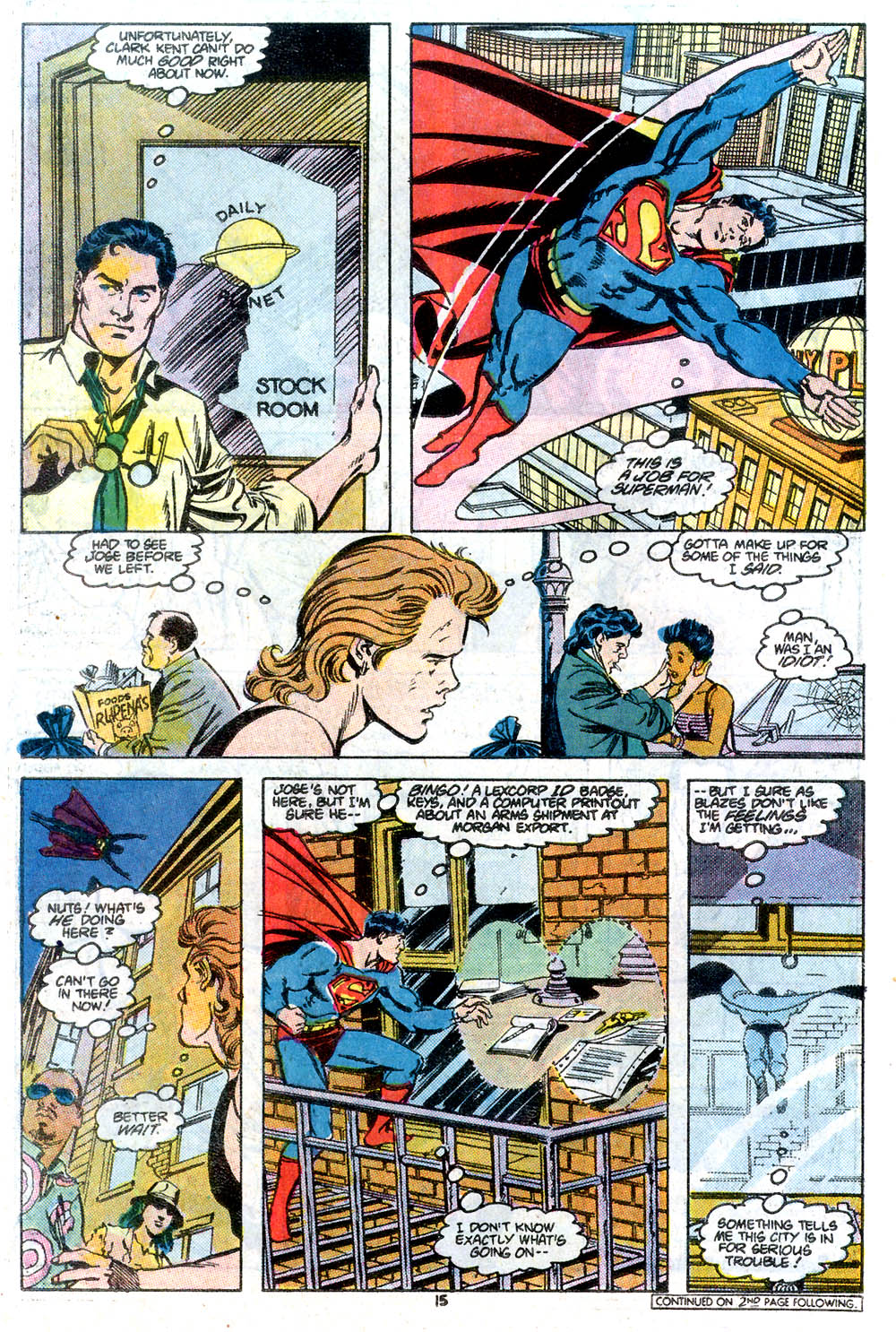 Read online Adventures of Superman (1987) comic -  Issue #434 - 16