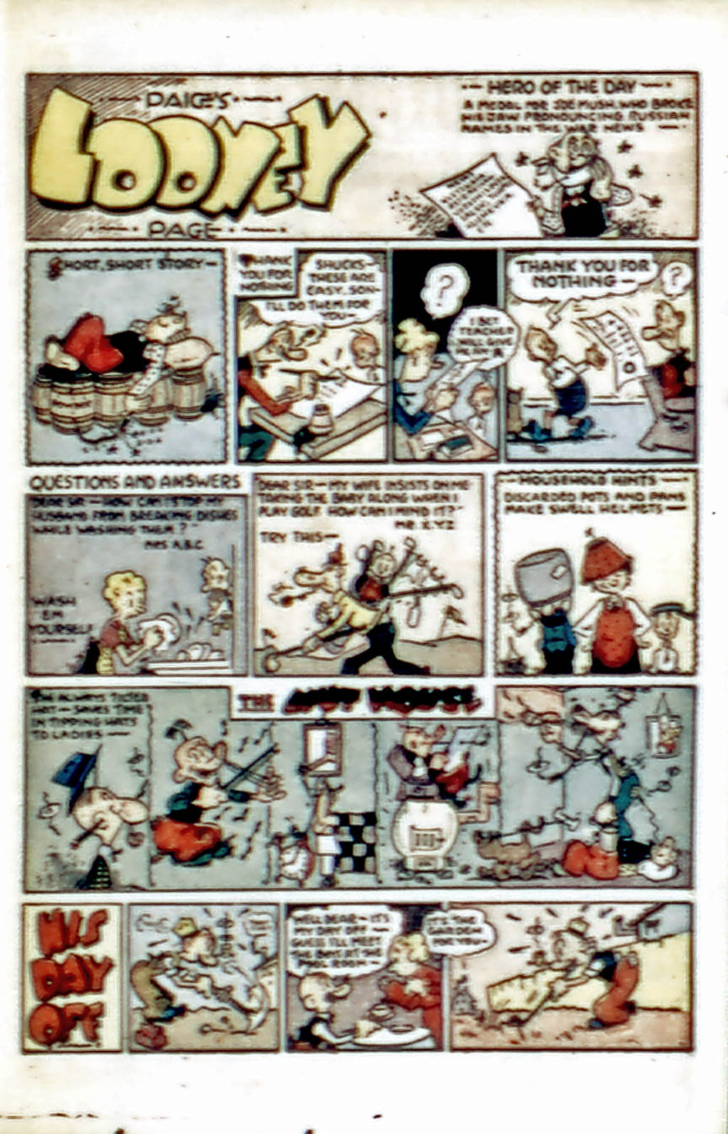 Read online Captain America Comics comic -  Issue #54 - 23