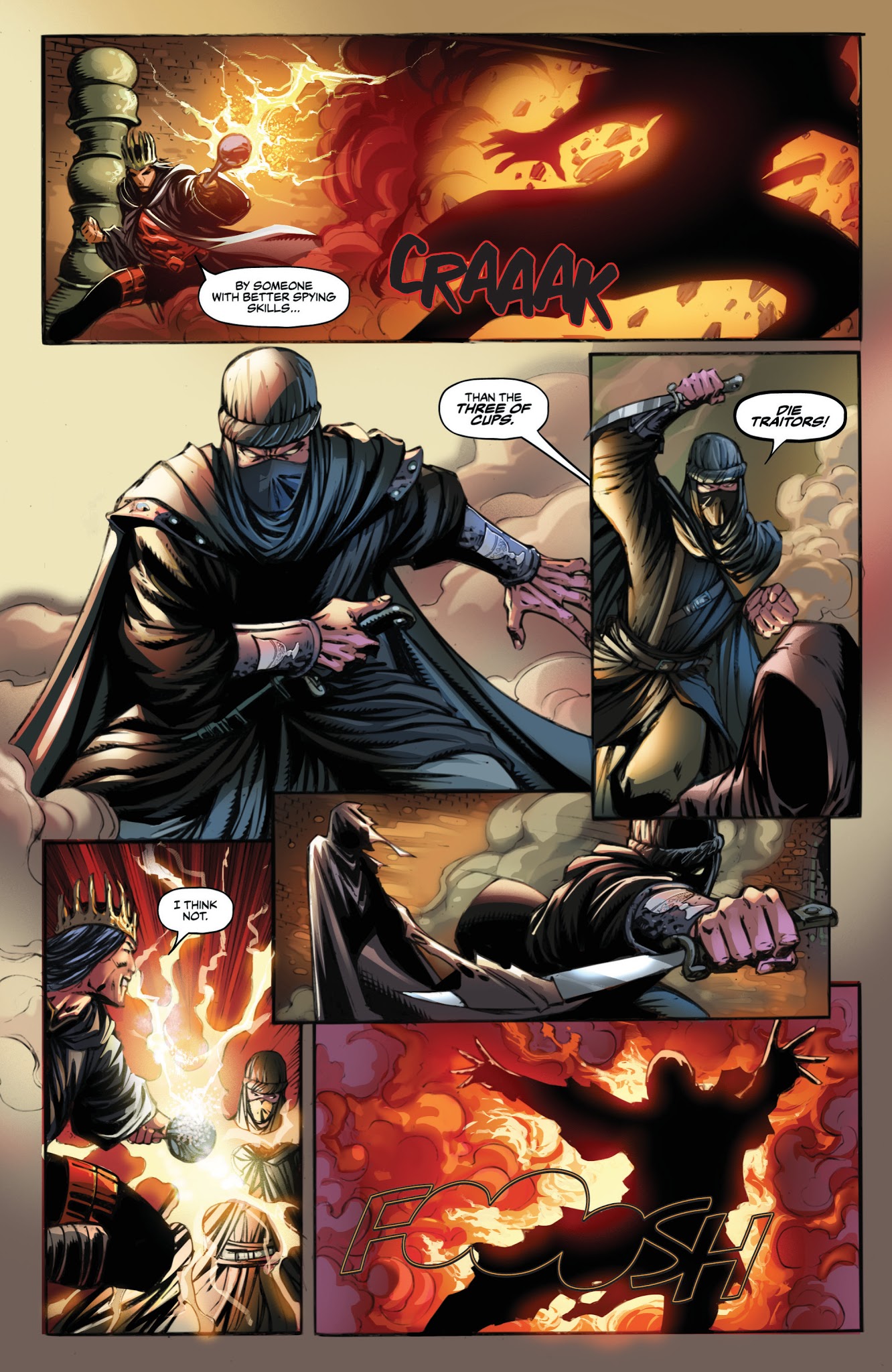 Read online Grimm Fairy Tales: Tarot comic -  Issue #4 - 19