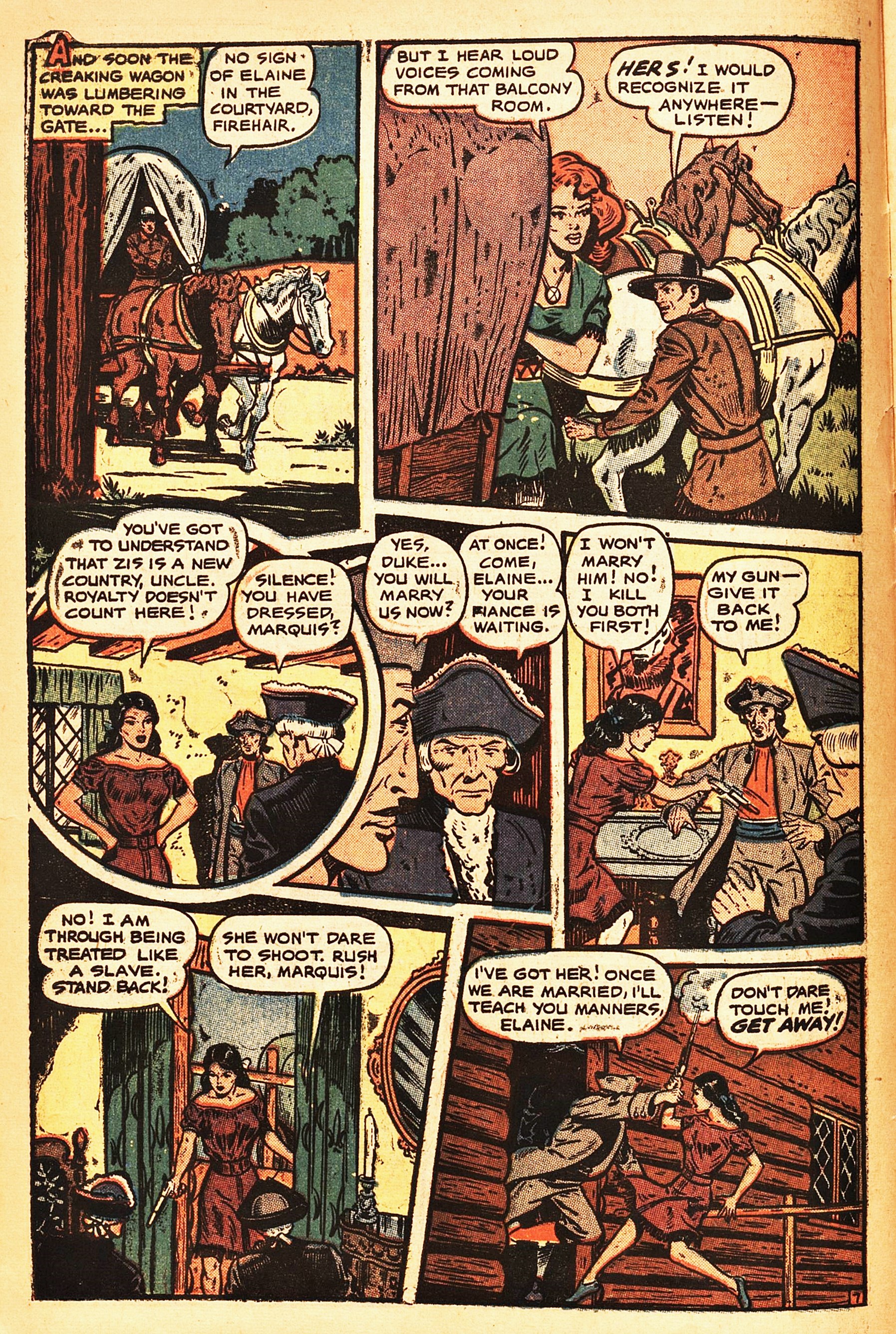 Read online Firehair (1951) comic -  Issue #9 - 10