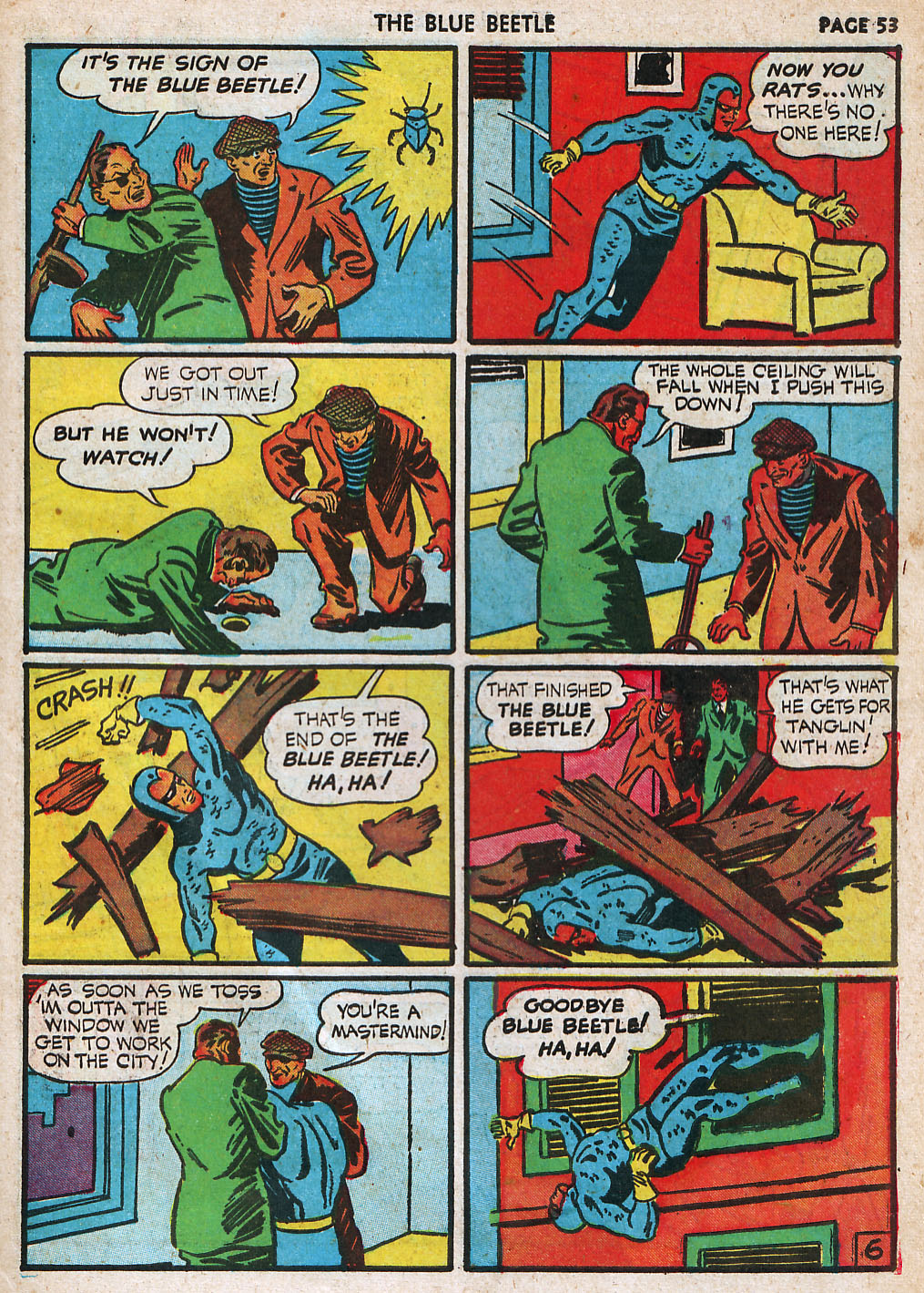 Read online The Blue Beetle comic -  Issue #8 - 54