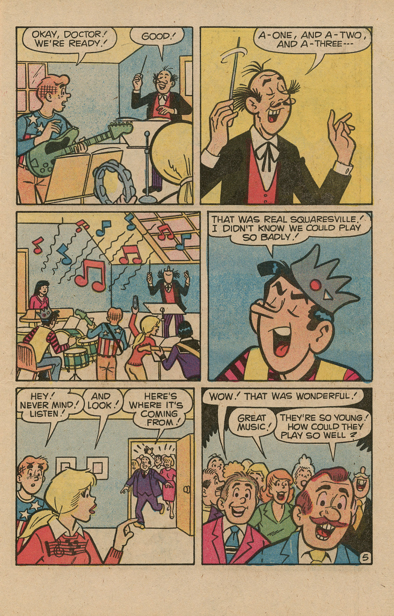Read online Archie's TV Laugh-Out comic -  Issue #65 - 7