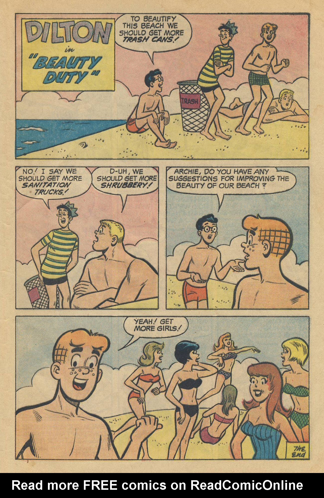 Read online Archie's Joke Book Magazine comic -  Issue #130 - 34