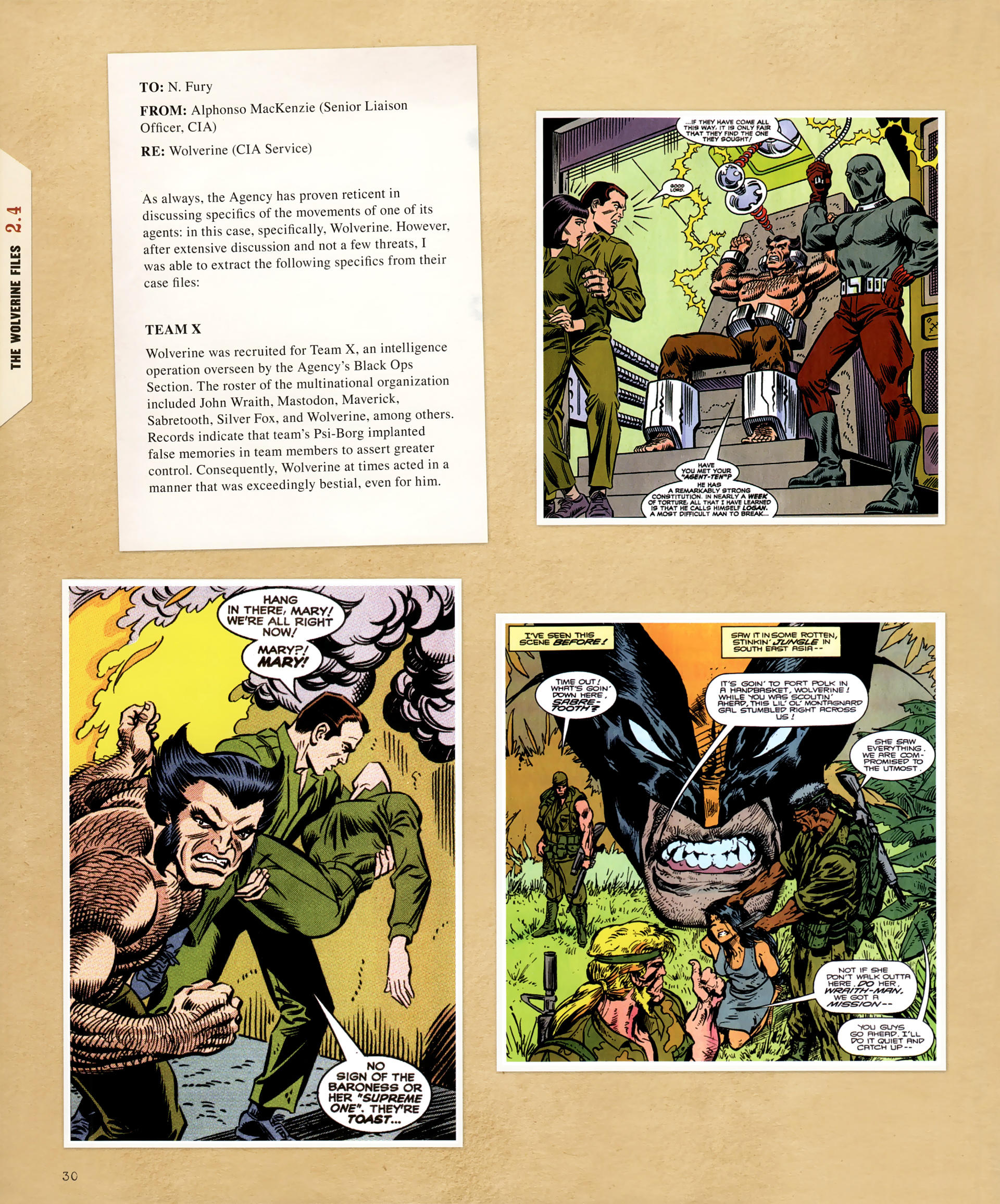 Read online The Wolverine Files comic -  Issue # TPB - 26