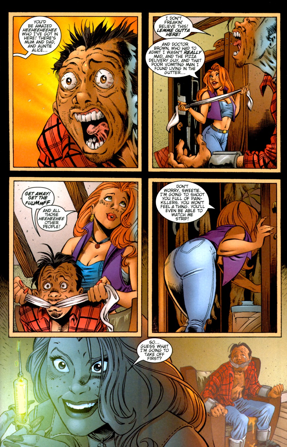 Read online Painkiller Jane vs. The Darkness comic -  Issue # Full - 11