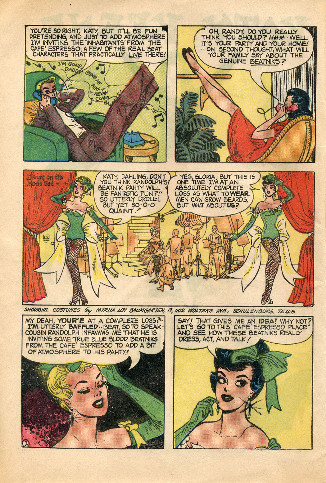 Read online Katy Keene (1949) comic -  Issue #50 - 4