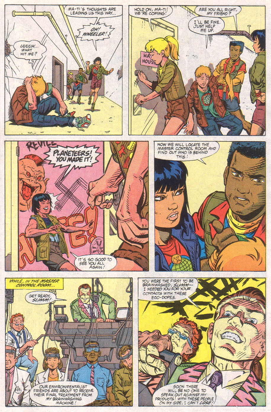 Captain Planet and the Planeteers 5 Page 19