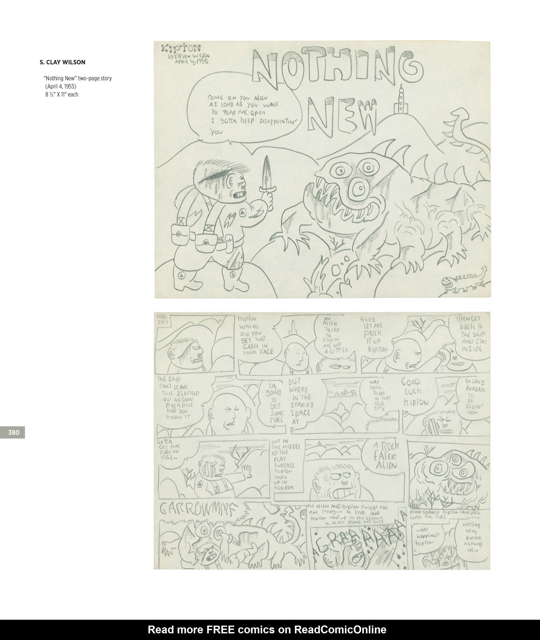 Read online The Blighted Eye: Original Comic Art From the Glenn Bray Collection comic -  Issue # TPB - 374