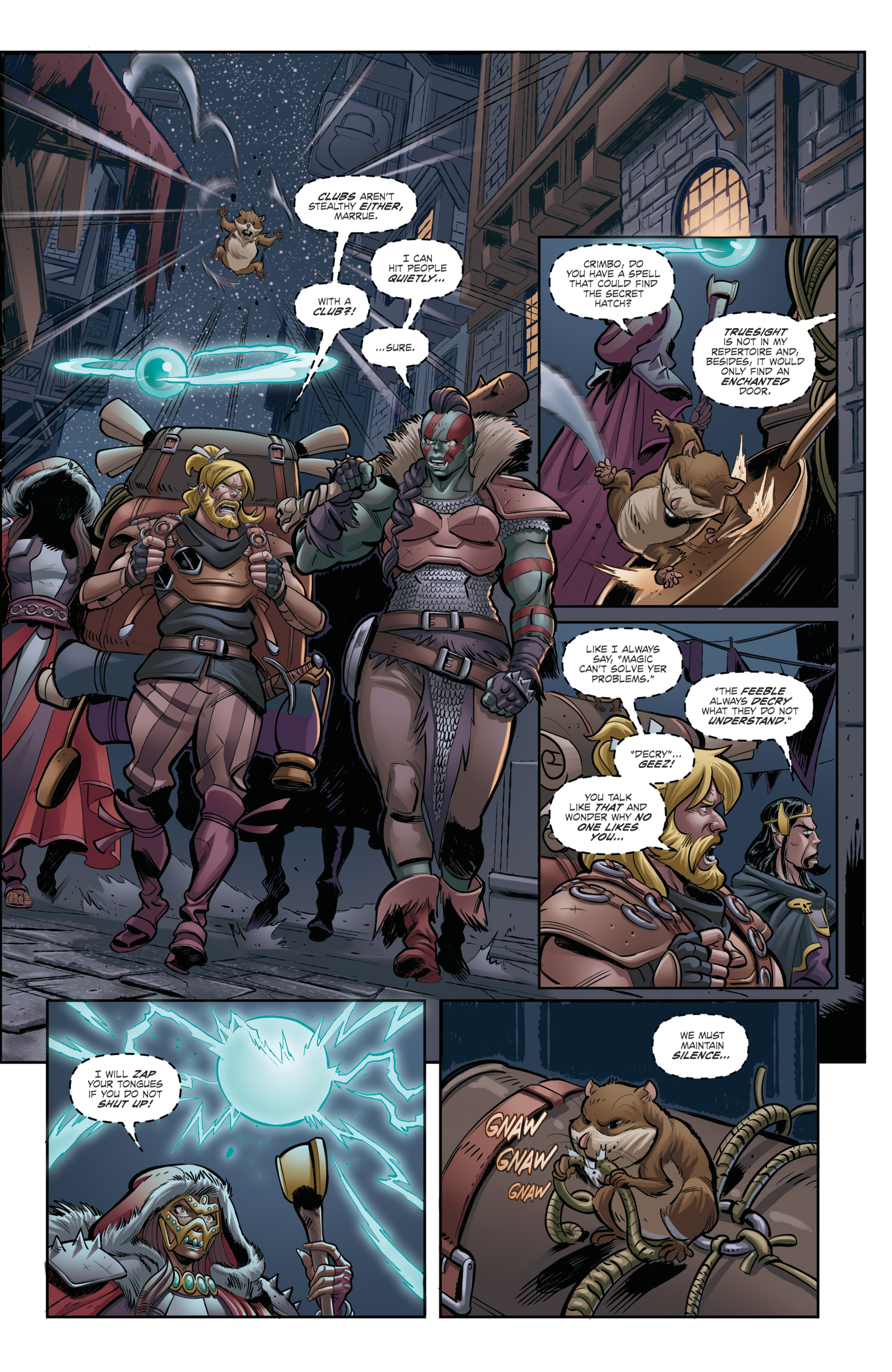 Read online Dungeons & Dragons: Evil At Baldur's Gate comic -  Issue # _TPB - 101