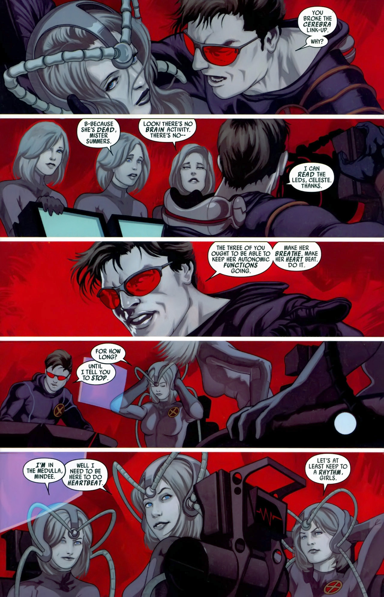 Read online Secret Invasion: X-Men comic -  Issue #3 - 4