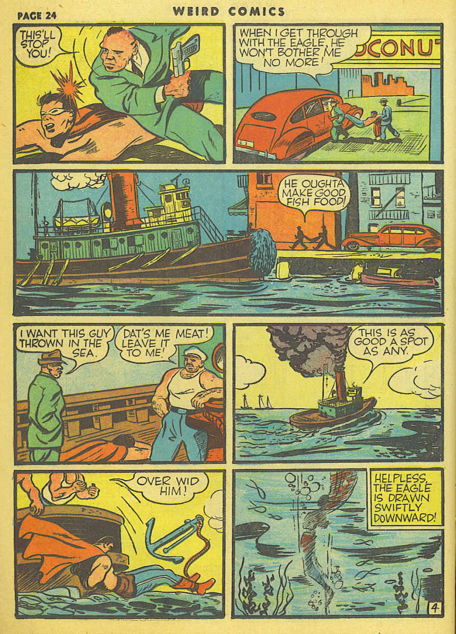 Read online Weird Comics comic -  Issue #10 - 25