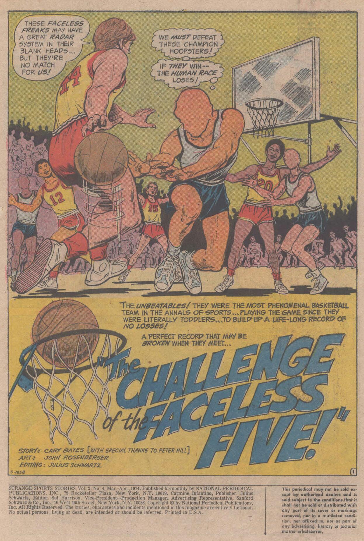 Read online Strange Sports Stories (1973) comic -  Issue #4 - 3