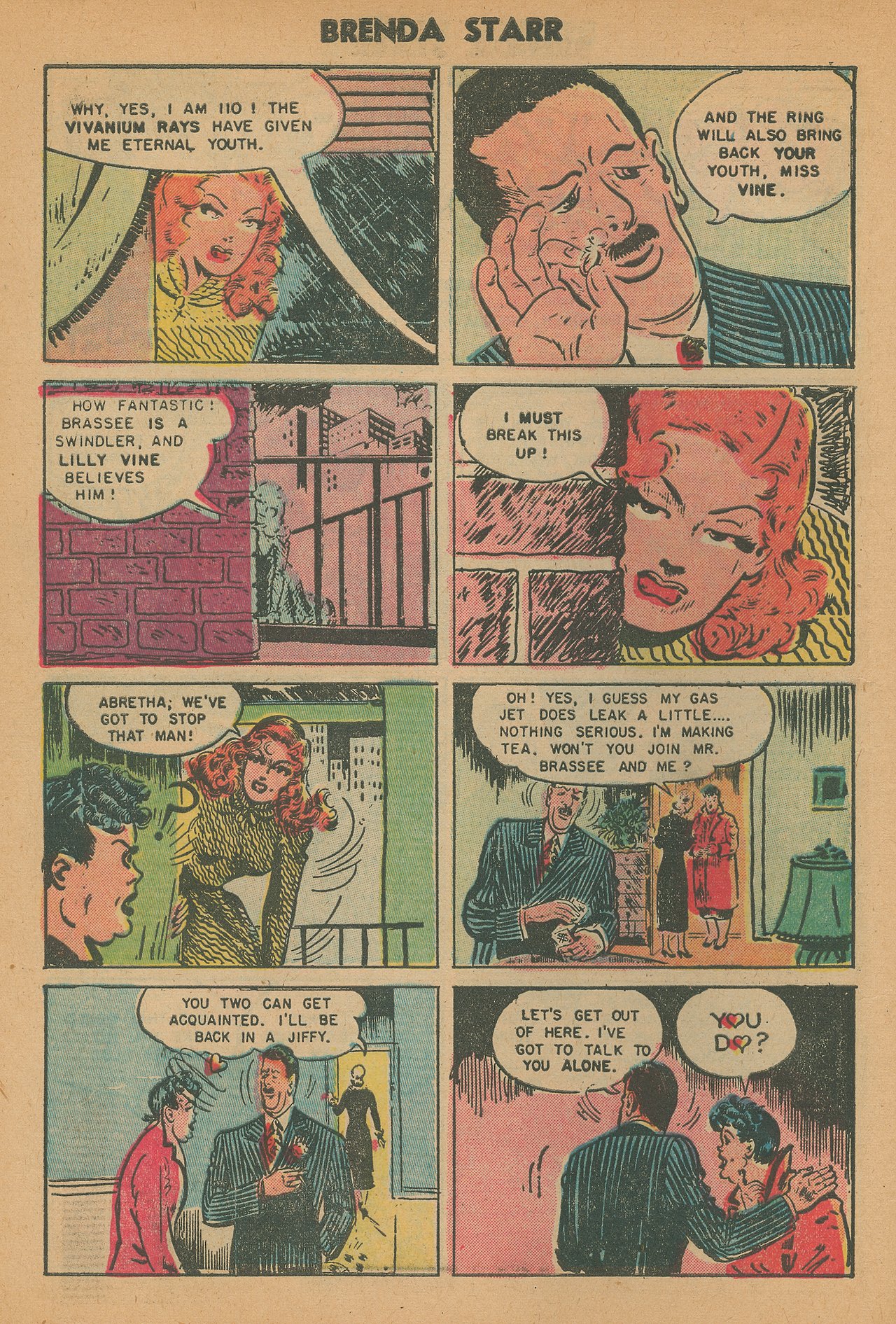 Read online Brenda Starr (1948) comic -  Issue #15 - 6