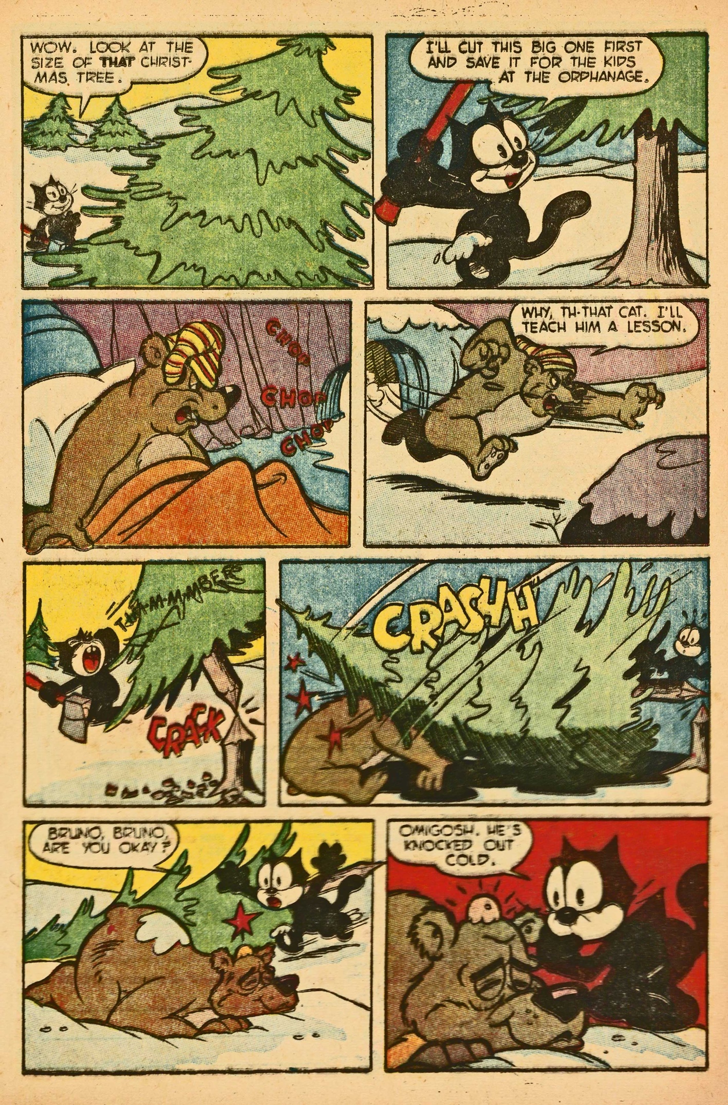 Read online Felix the Cat (1951) comic -  Issue #38 - 17