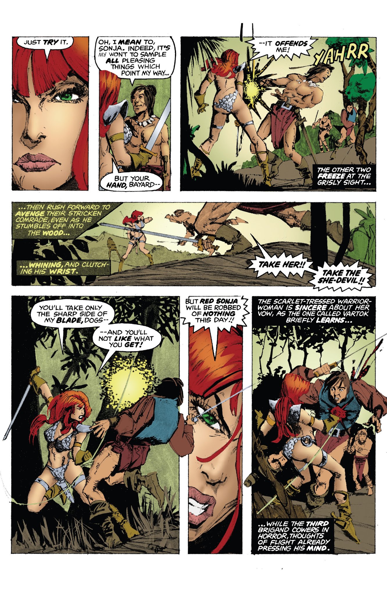 Read online The Further Adventures of Red Sonja comic -  Issue # TPB 1 (Part 1) - 17