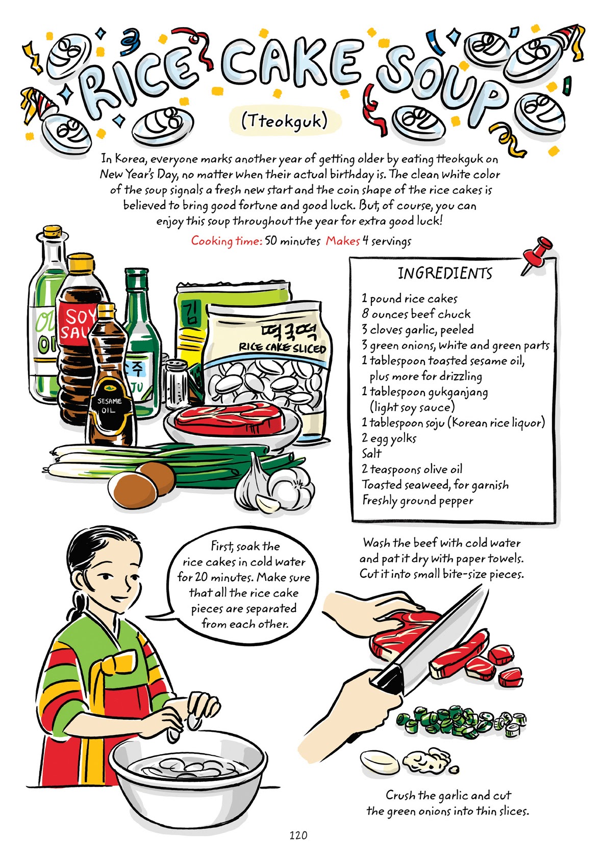 Read online Cook Korean! A Comic Book With Recipes comic -  Issue # TPB (Part 2) - 21