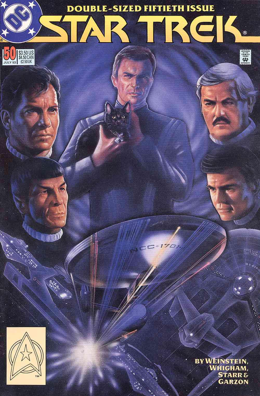 Read online Star Trek (1989) comic -  Issue #50 - 1