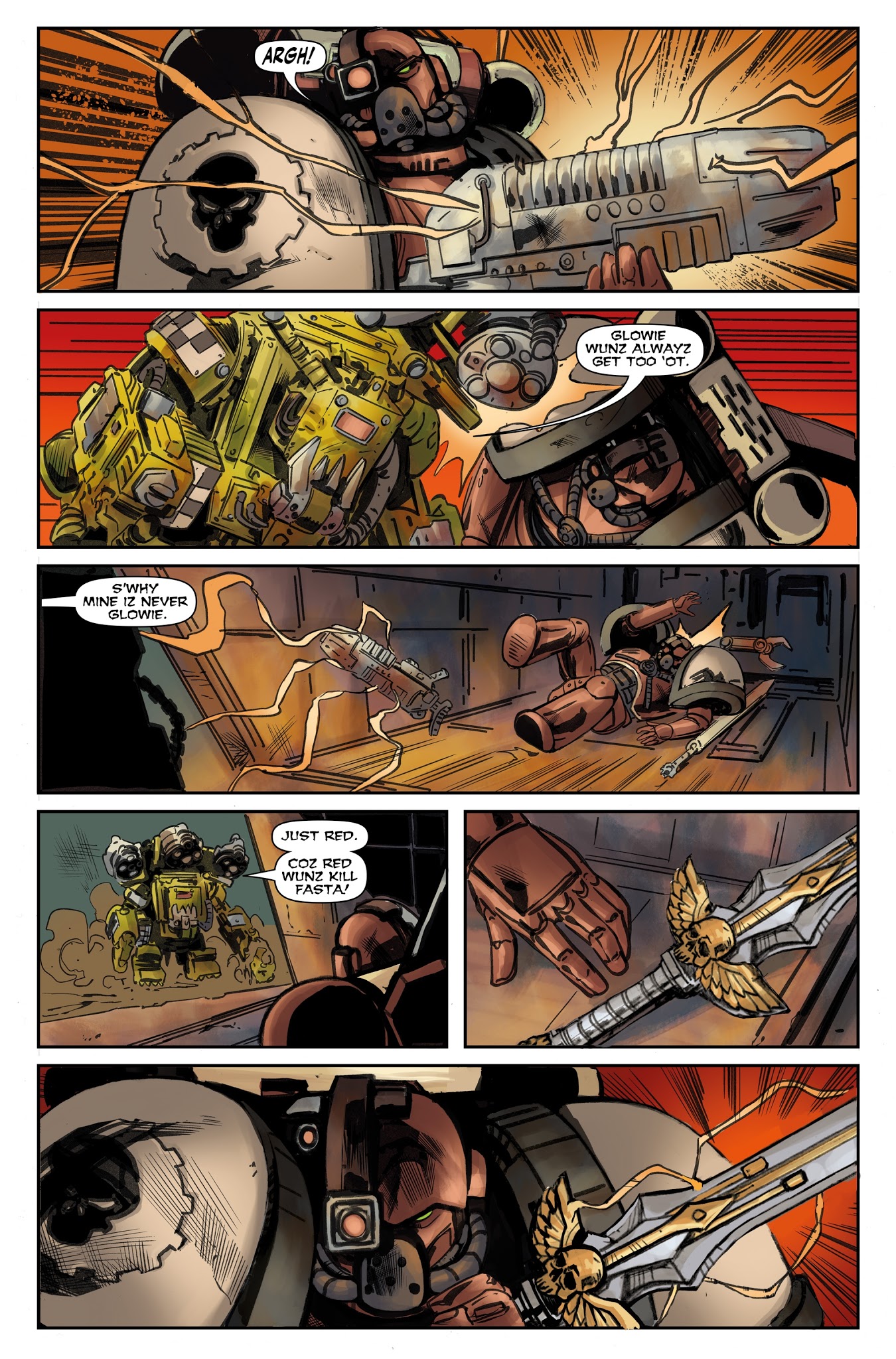 Read online Warhammer 40,000: Dawn of War comic -  Issue #3 - 23