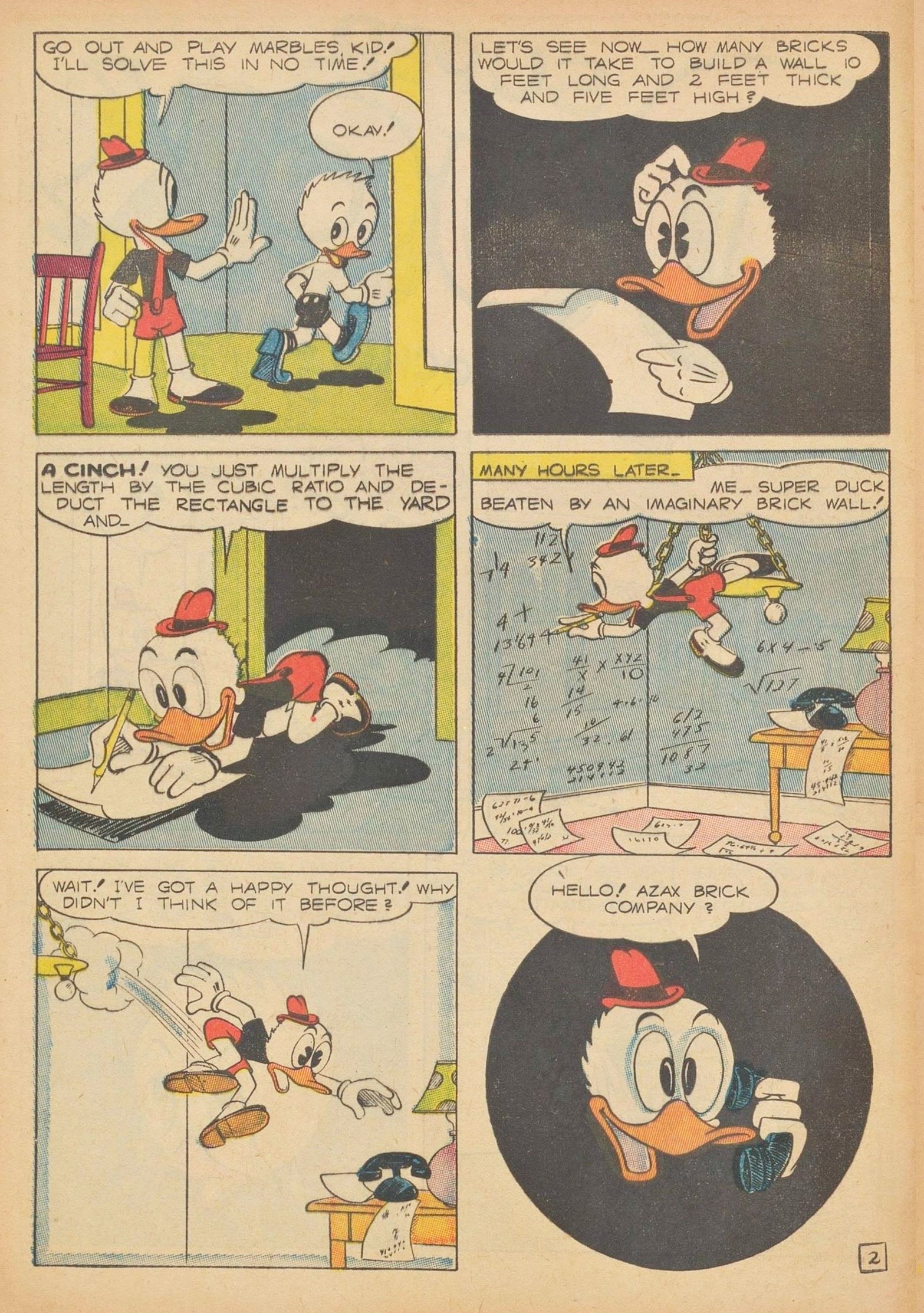 Read online Super Duck Comics comic -  Issue #14 - 4