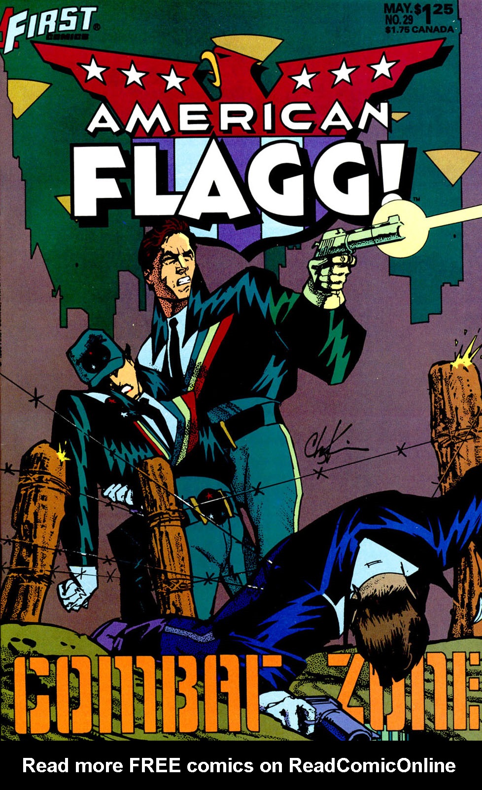 Read online American Flagg! comic -  Issue #29 - 1