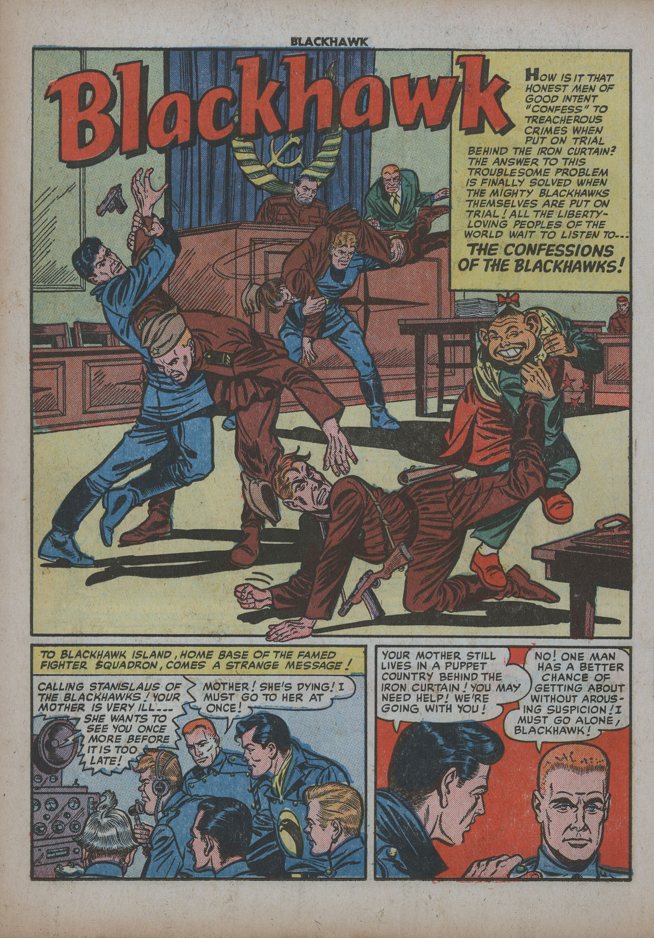 Read online Blackhawk (1957) comic -  Issue #48 - 19