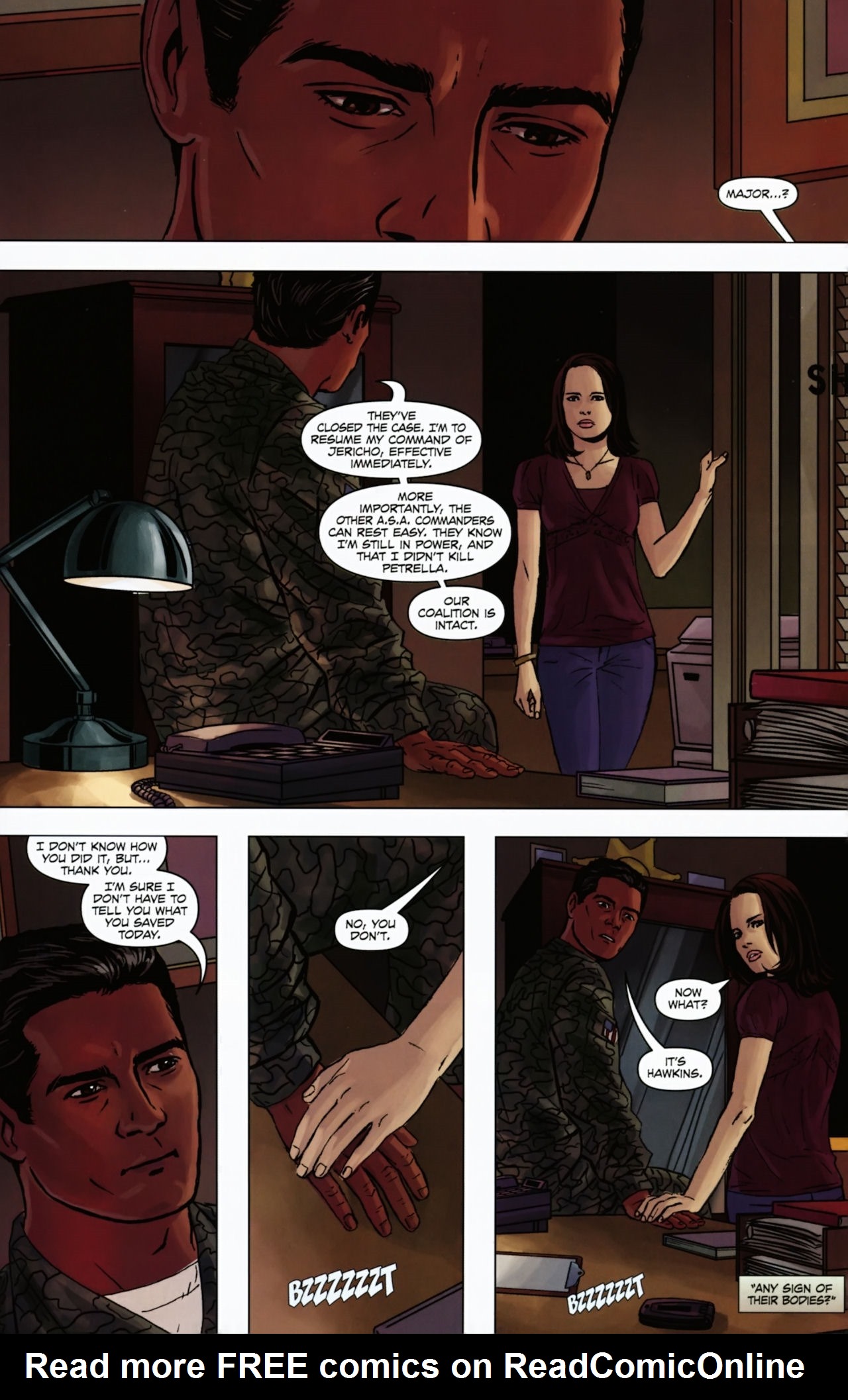 Read online Jericho comic -  Issue #5 - 24