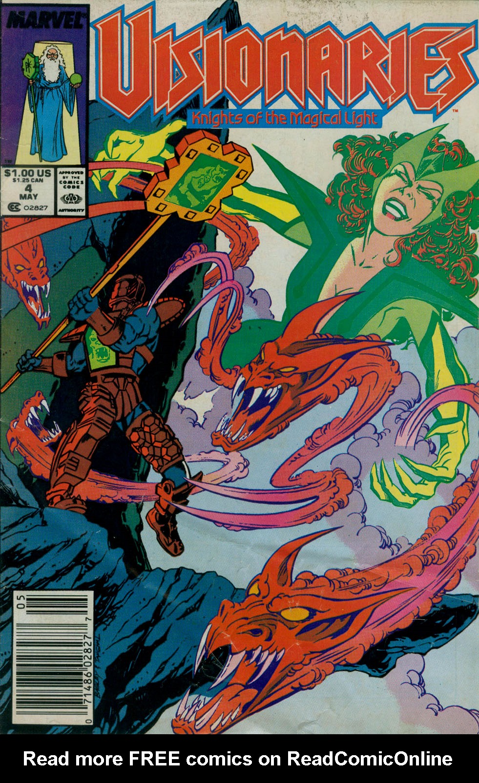 Read online Visionaries comic -  Issue #4 - 1